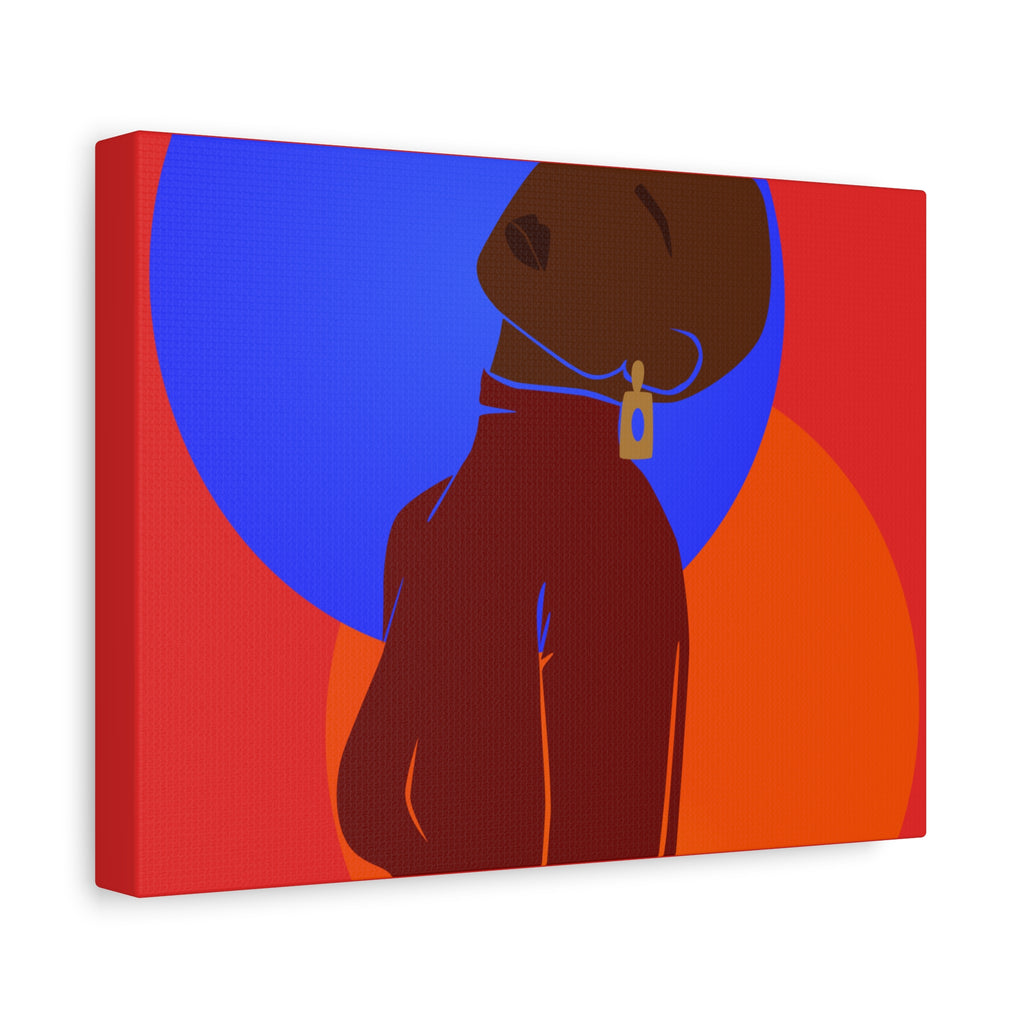 Bold Abstract Woman — Canvas Art