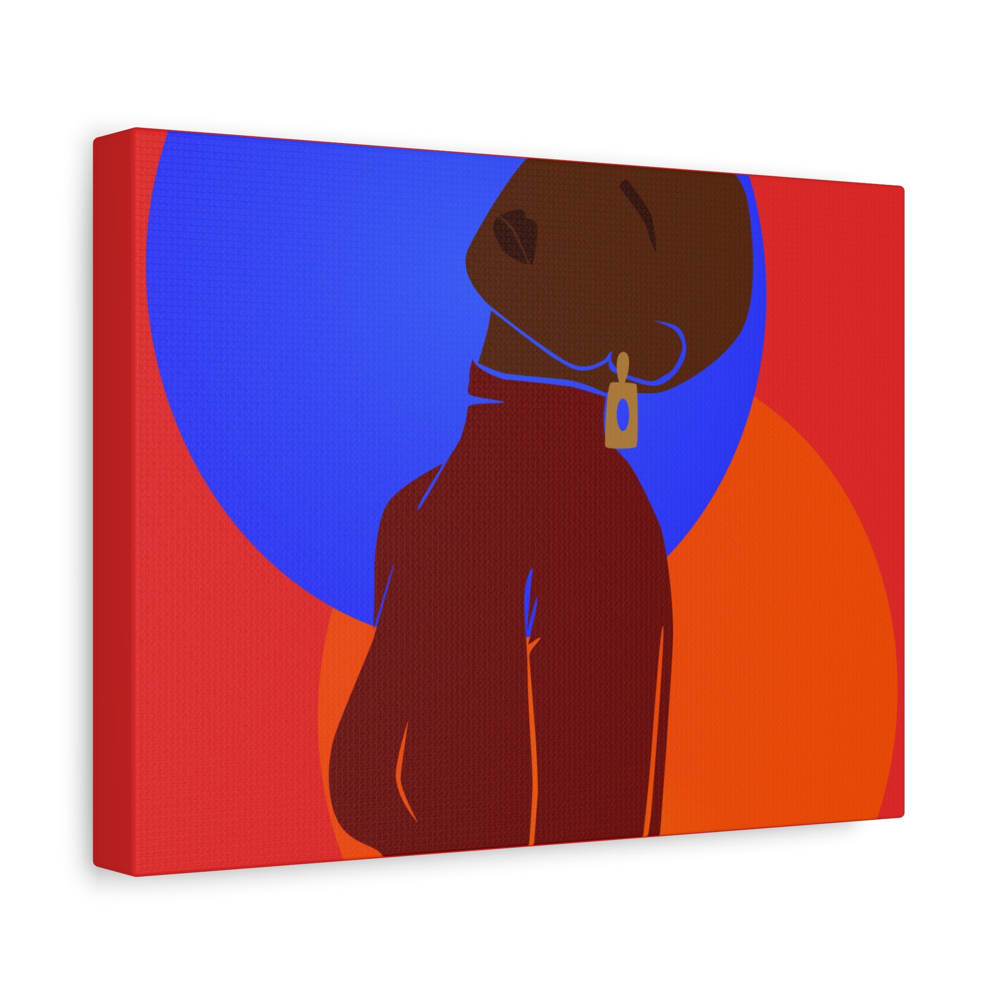 Bold Abstract Woman — Canvas Art