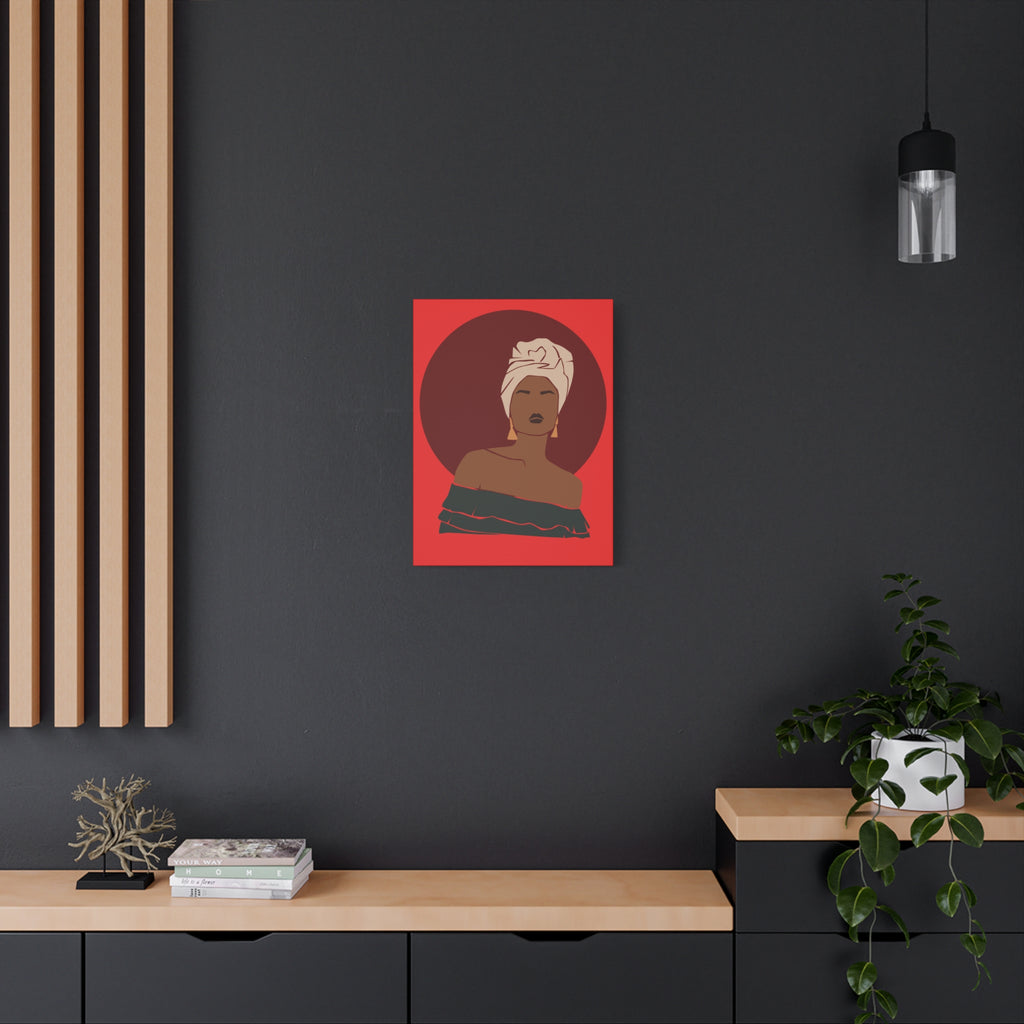 Afrocentric Woman - Canvas Art