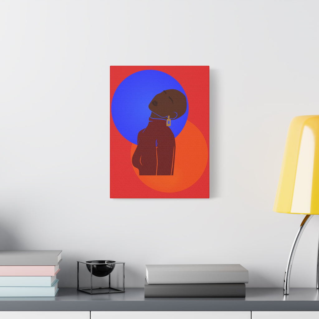 Bold Abstract Woman — Canvas Art