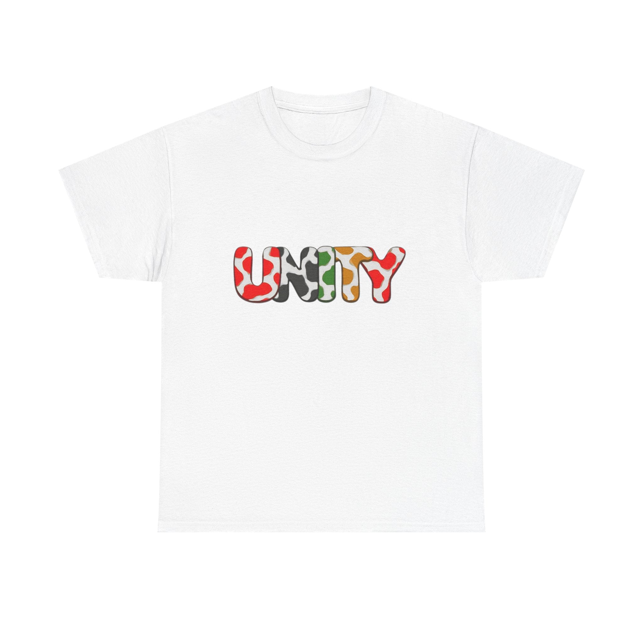 Unity  Colorful Camouflage –Empowerment Tee Shirt