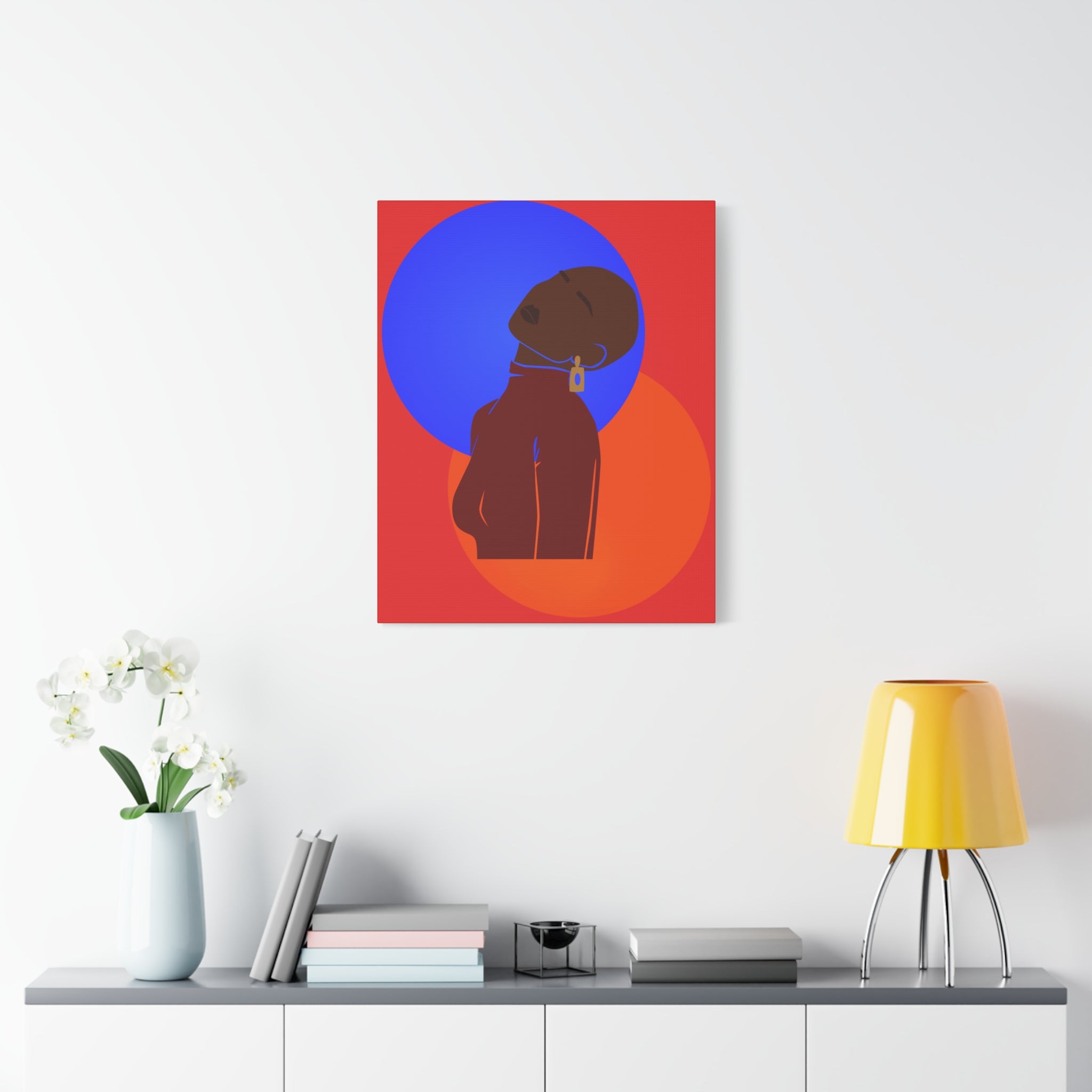 Bold Abstract Woman — Canvas Art