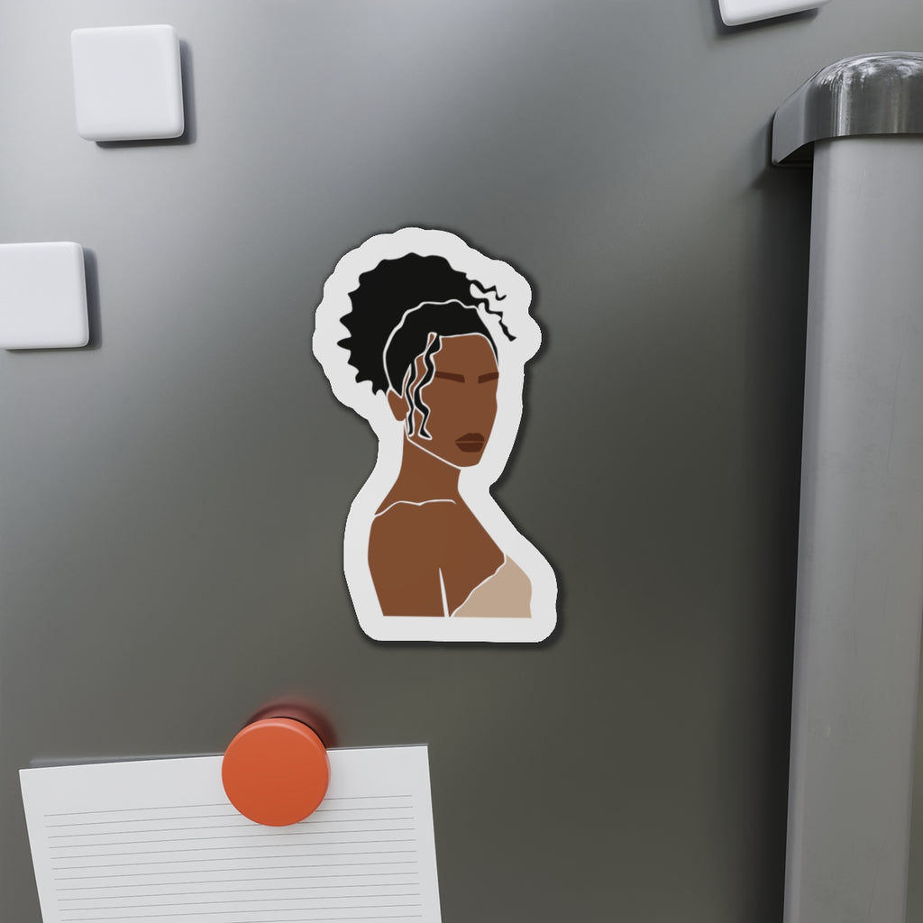 Minimal Brown Skin Woman — Magnet