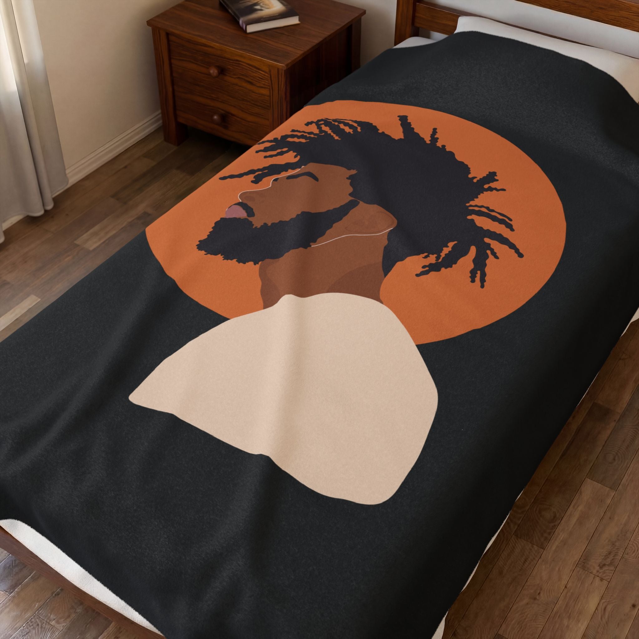Black Man Silhouette – Blanket