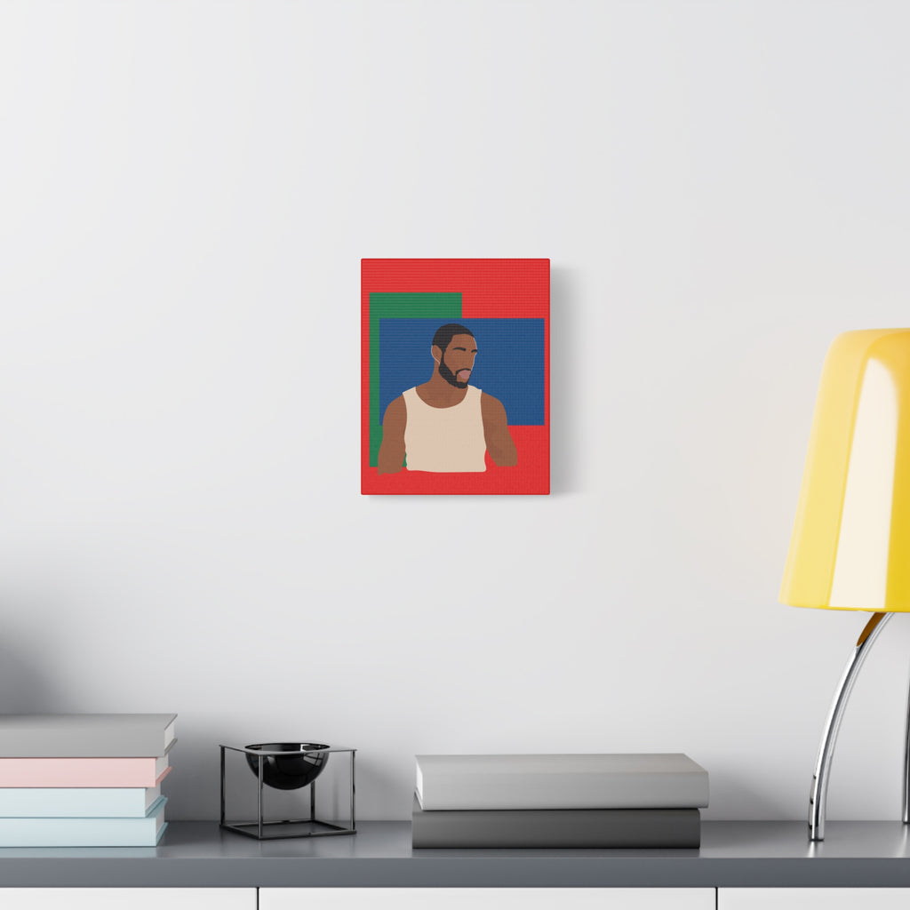 Modern Minimalist Bold Color Block -  Canvas Art