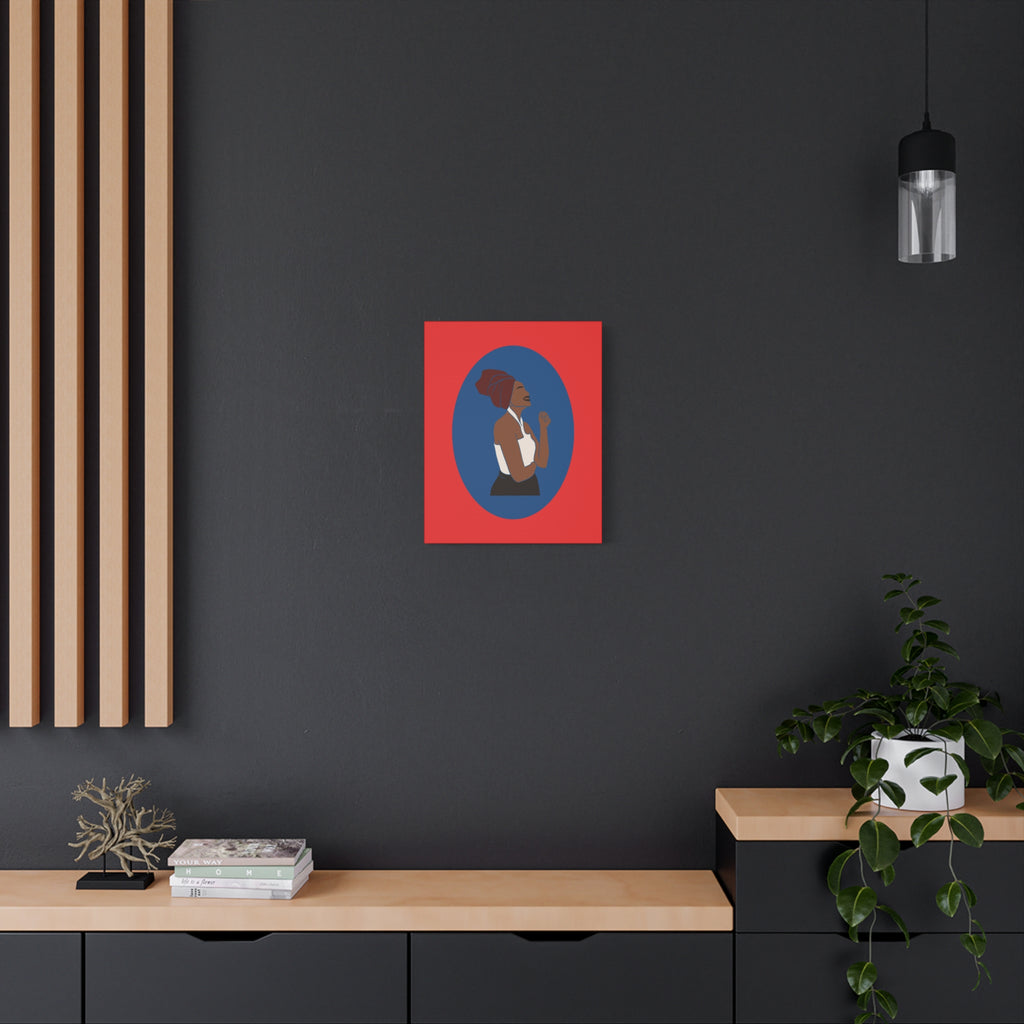 Joyful Woman — Canvas Art