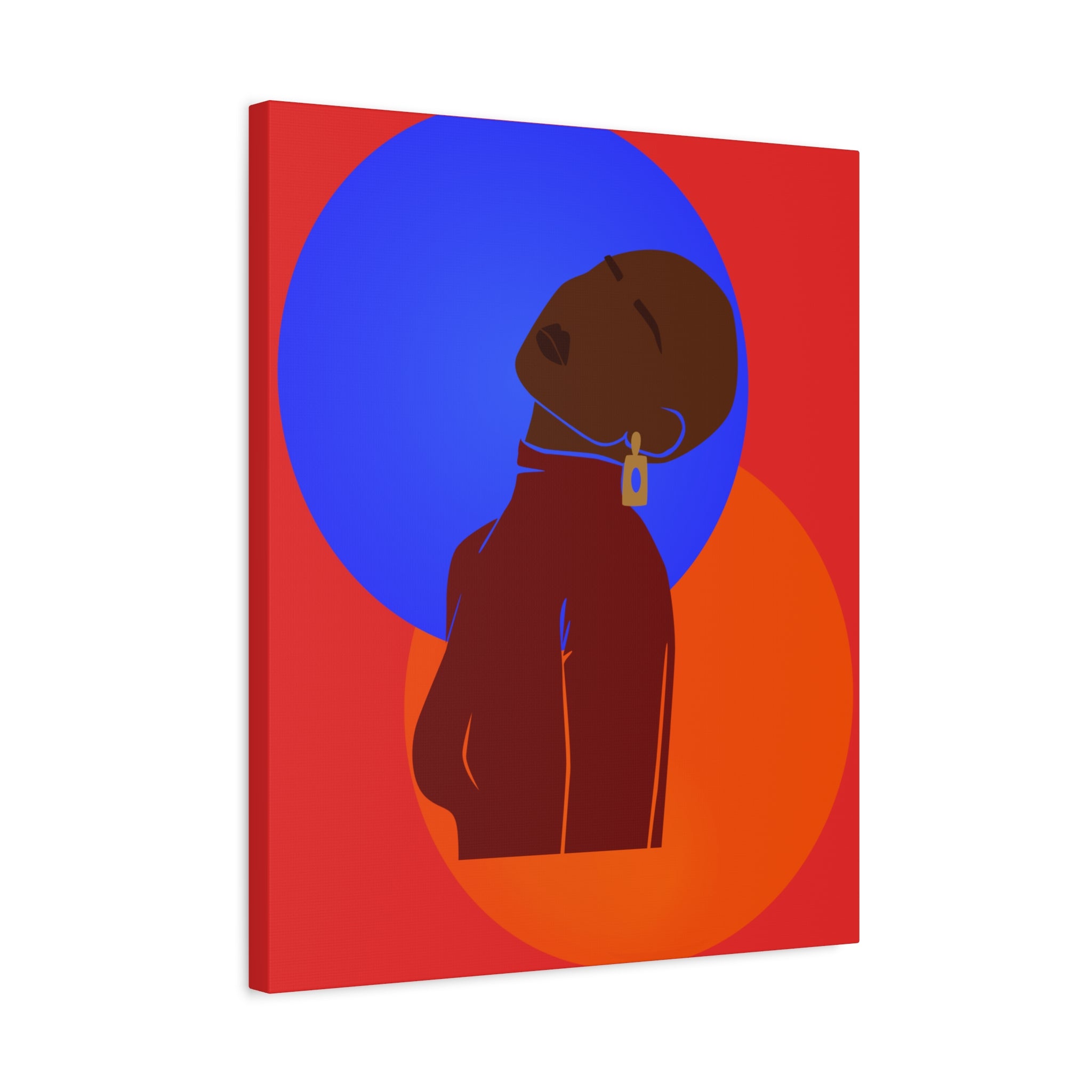 Bold Abstract Woman — Canvas Art