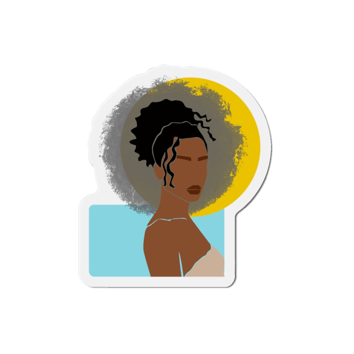 Stylish Black Girl  — Magnet