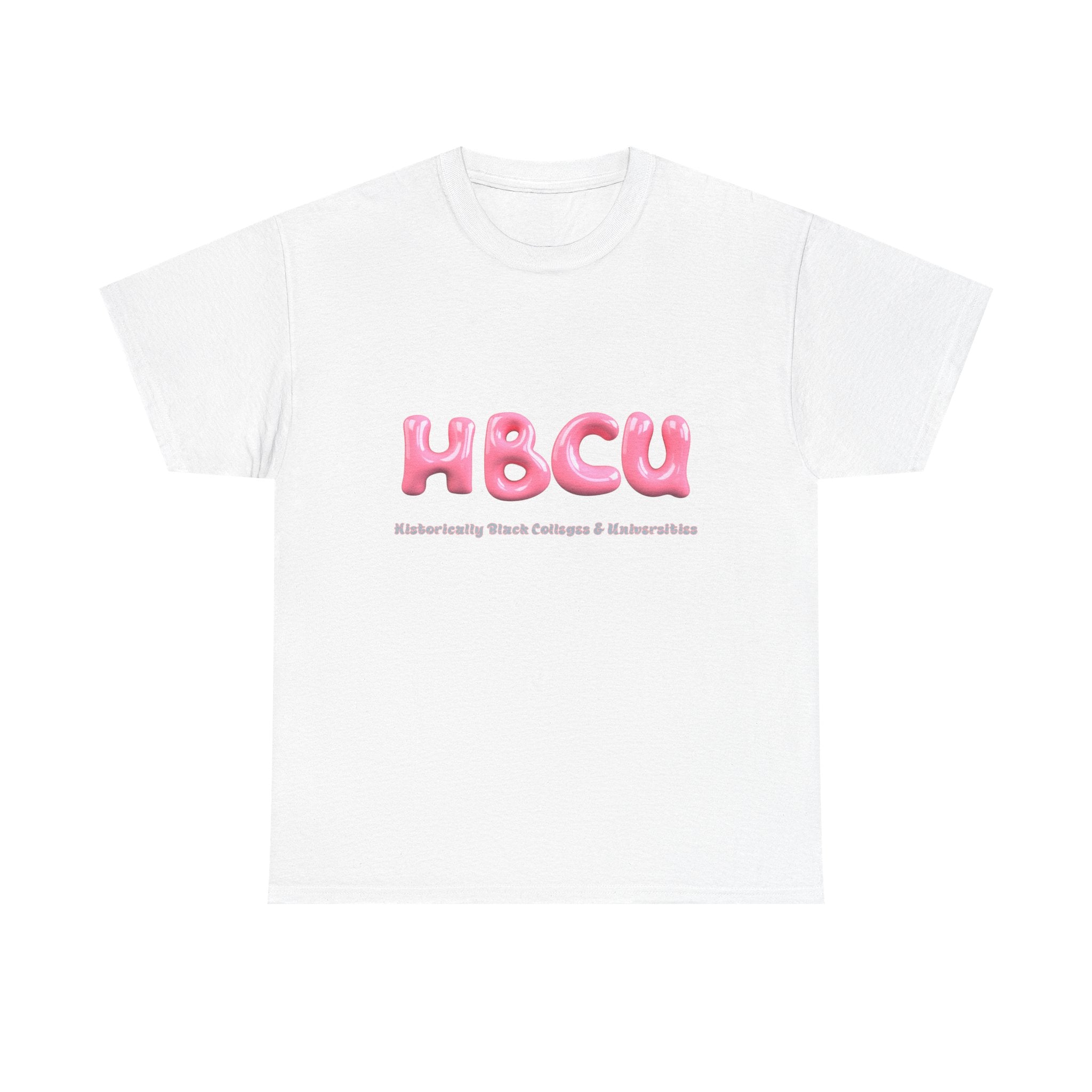 HBCU Pink Bubble Letter - Empowerment Tee Shirt