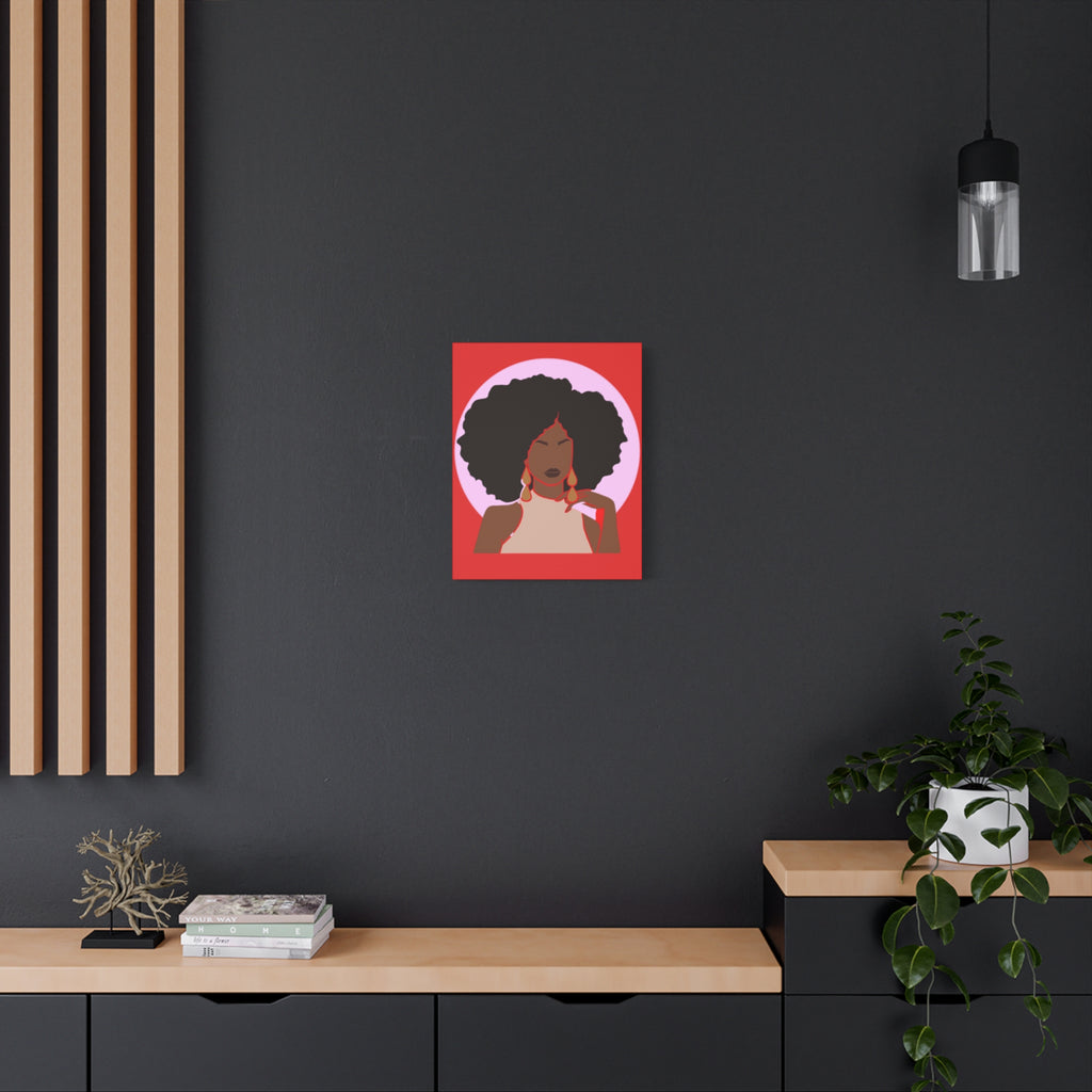 Afro Woman — Art Canvas