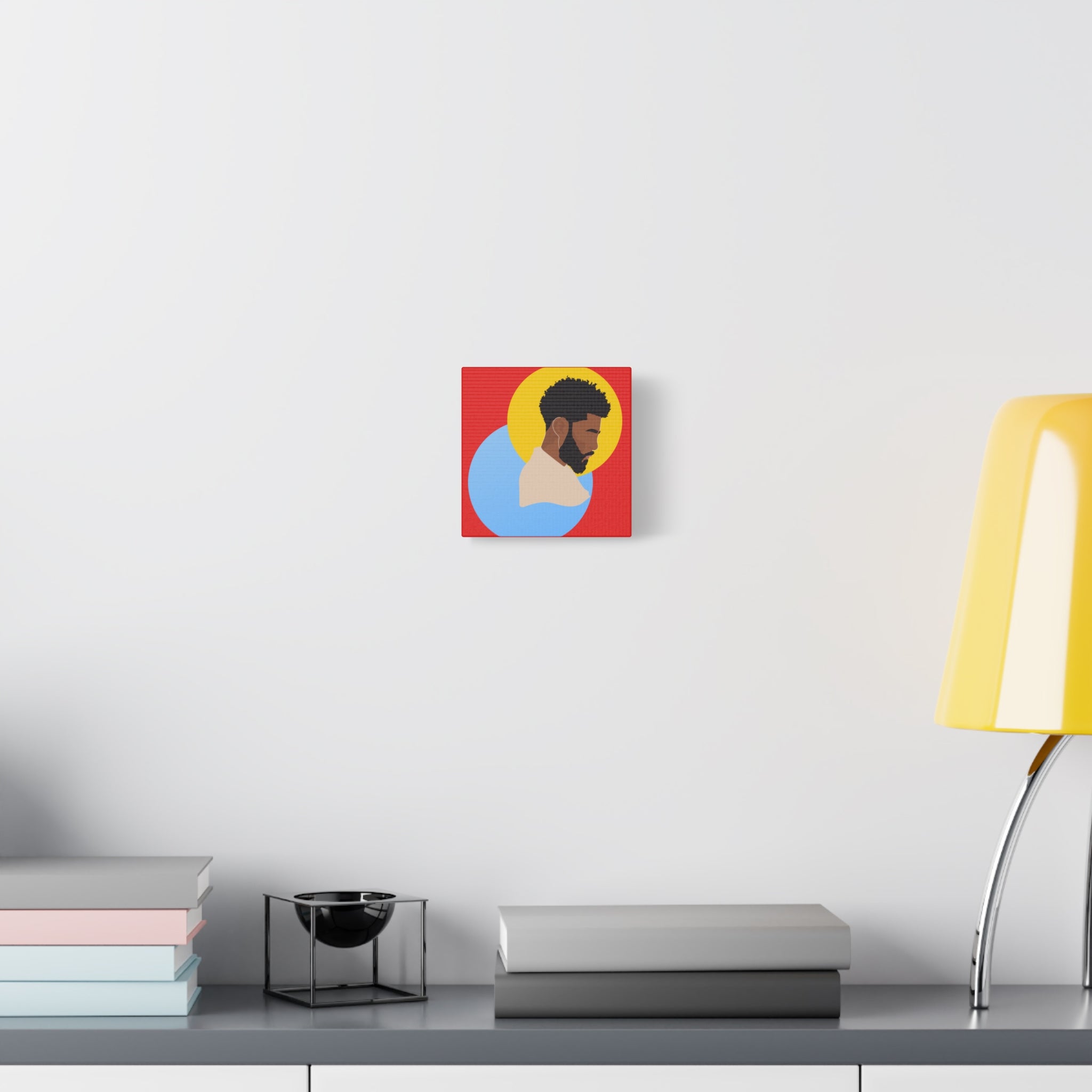 Male Silhouette — Canvas Art