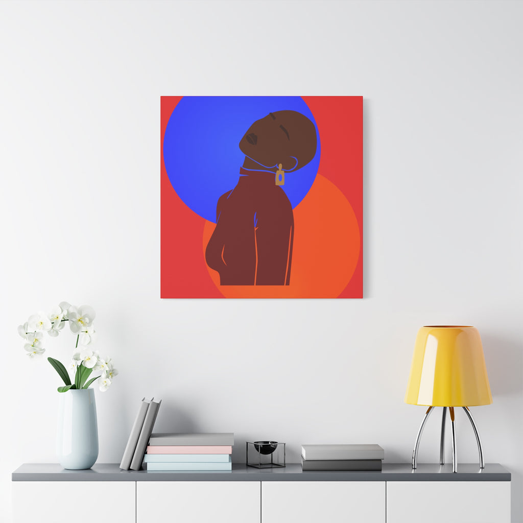 Bold Abstract Woman — Canvas Art