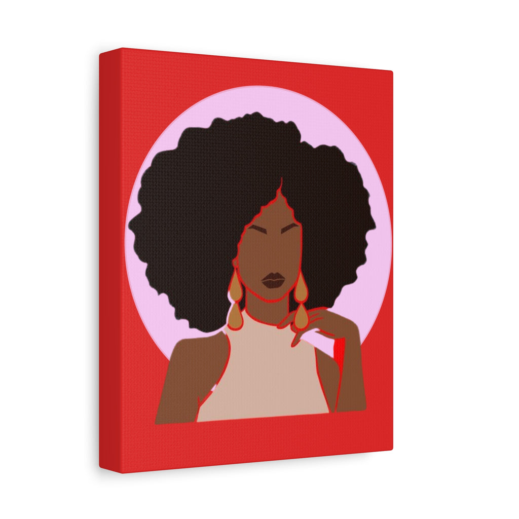 Afro Woman — Art Canvas