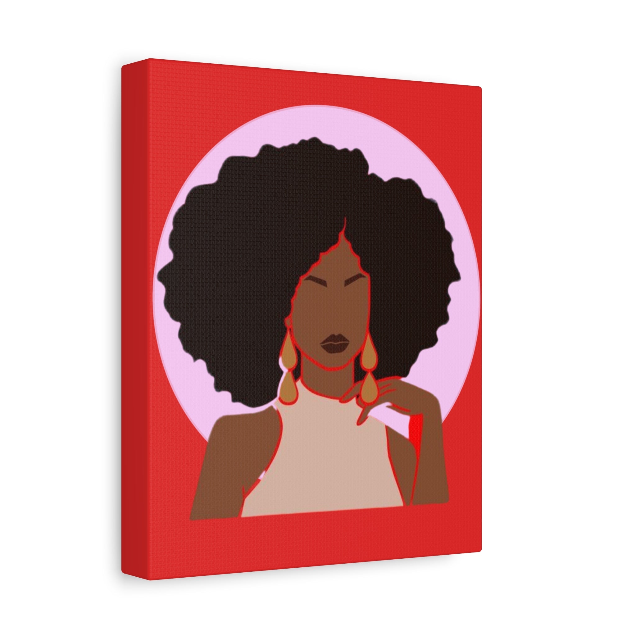 Afro Woman — Art Canvas