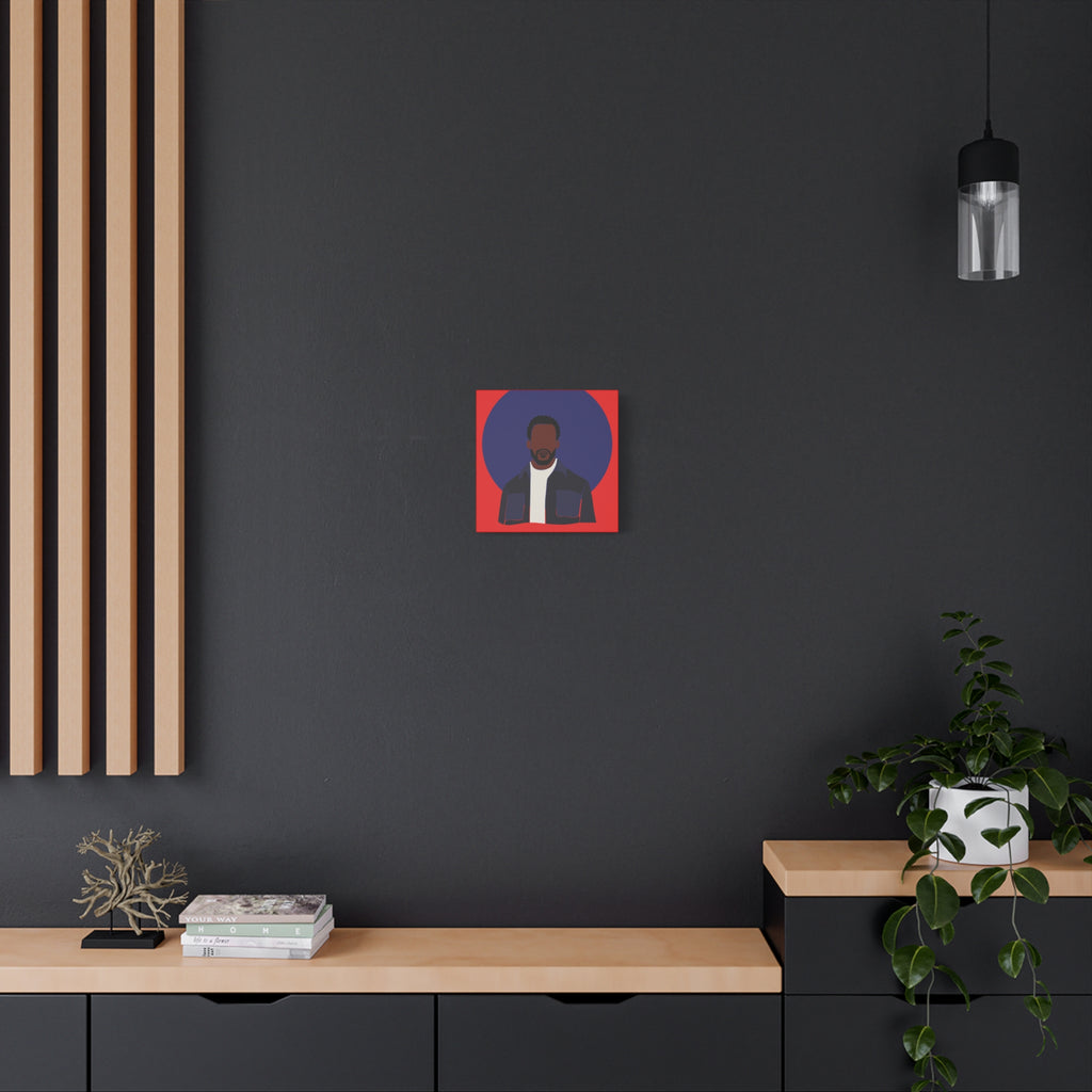 Minimalist Male Abstract — Canvas Art
