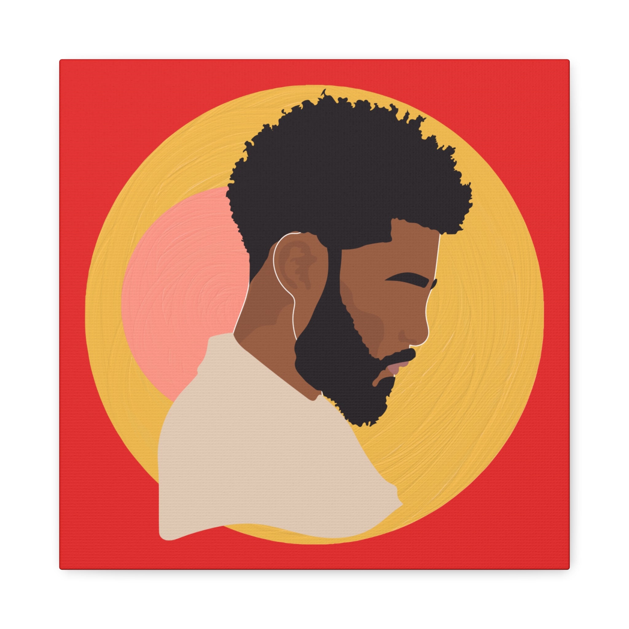 Afrocentric Male — Canvas Art