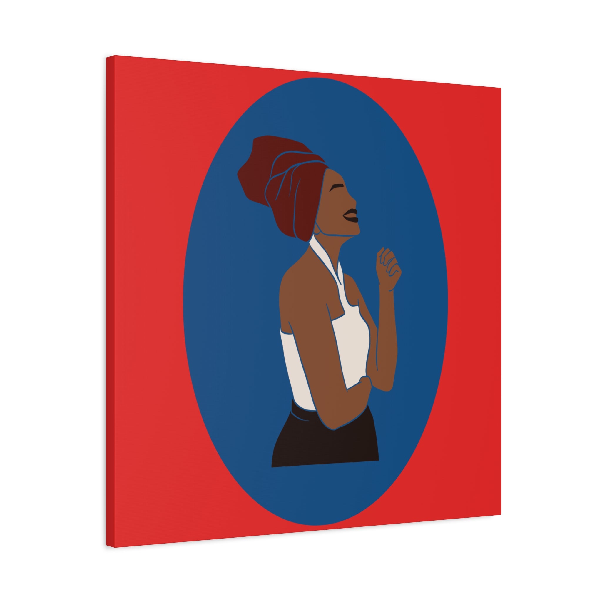 Joyful Woman — Canvas Art