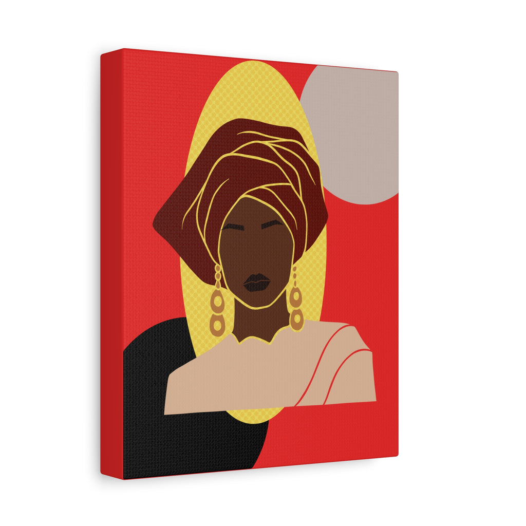 African Lady — Canvas Art