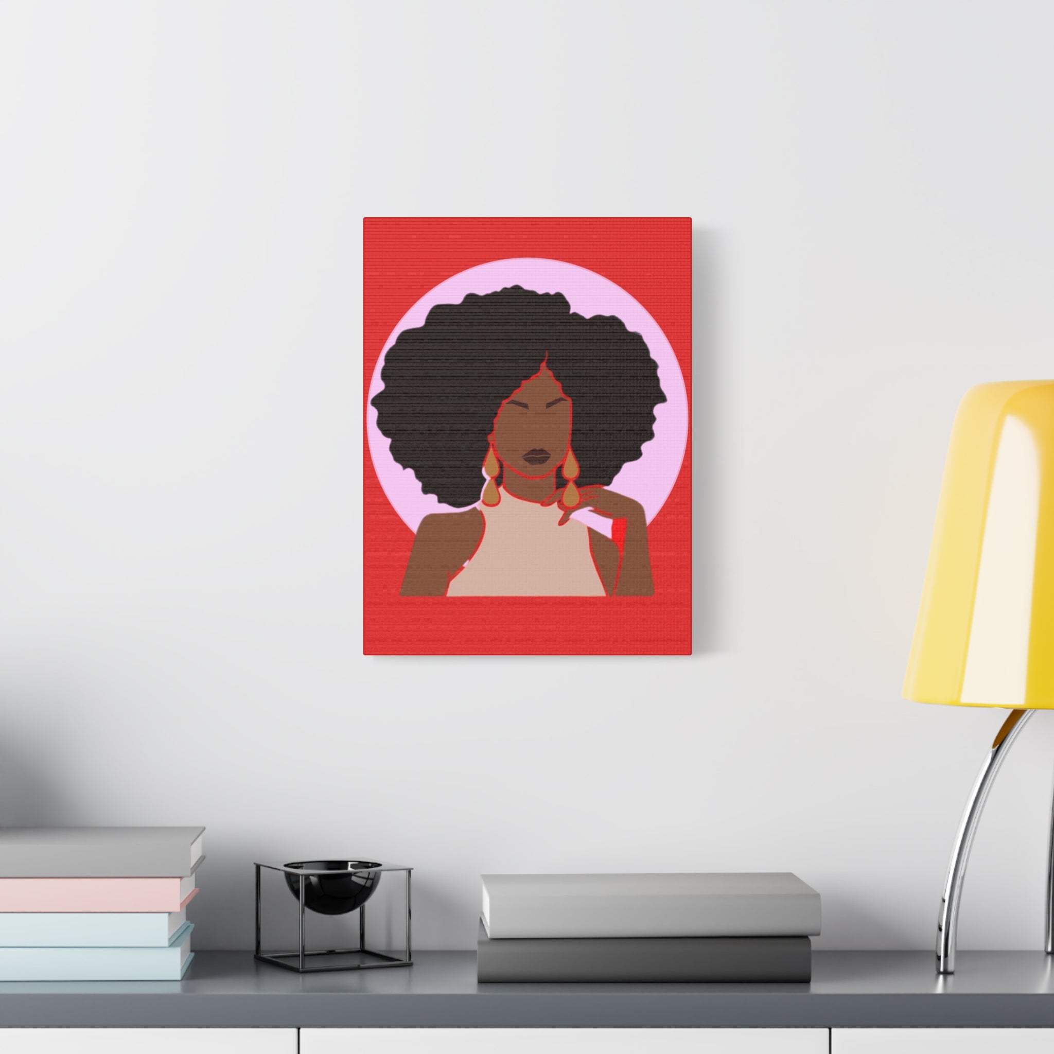 Afro Woman — Art Canvas