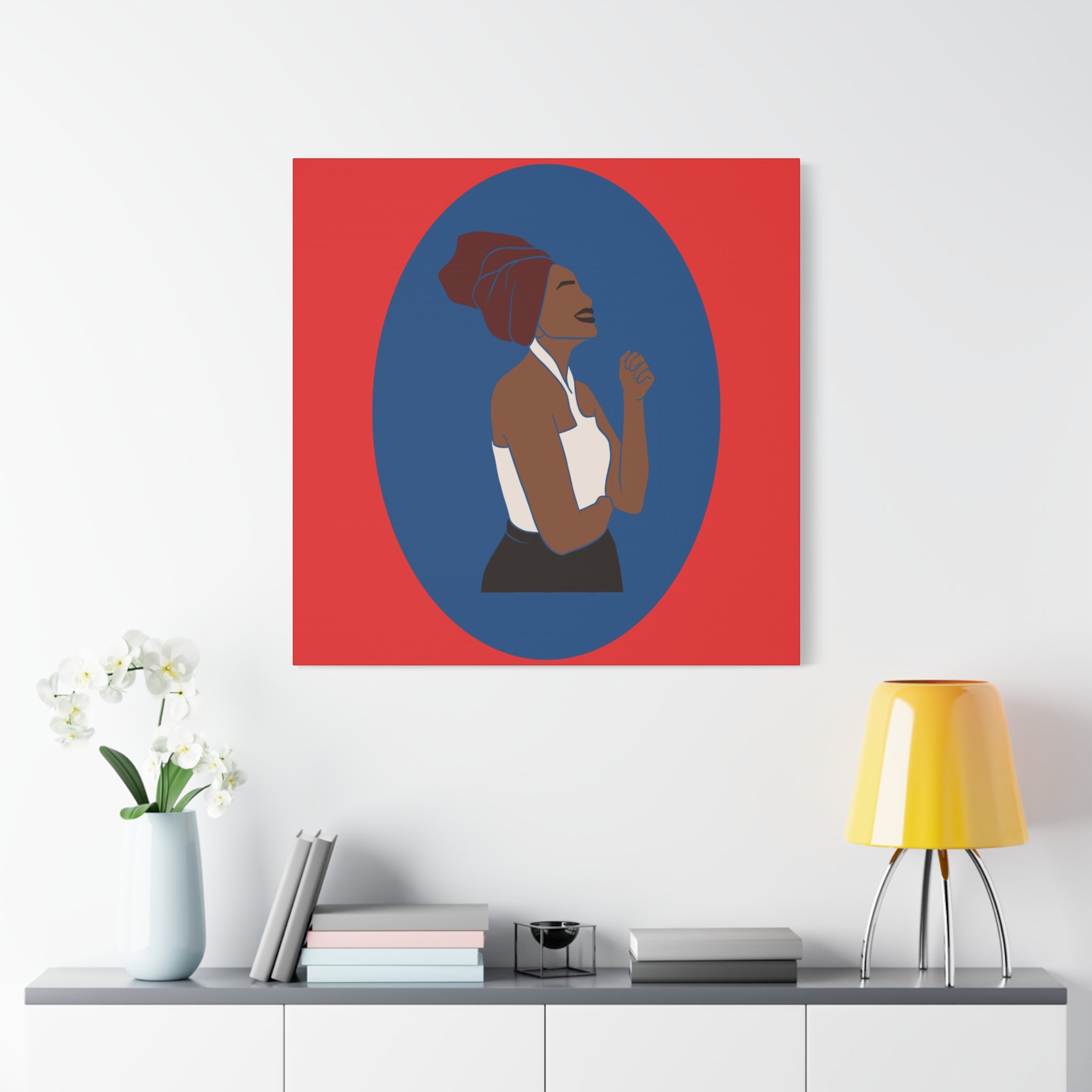 Joyful Woman — Canvas Art