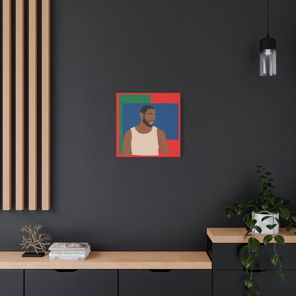 Modern Minimalist Bold Color Block -  Canvas Art