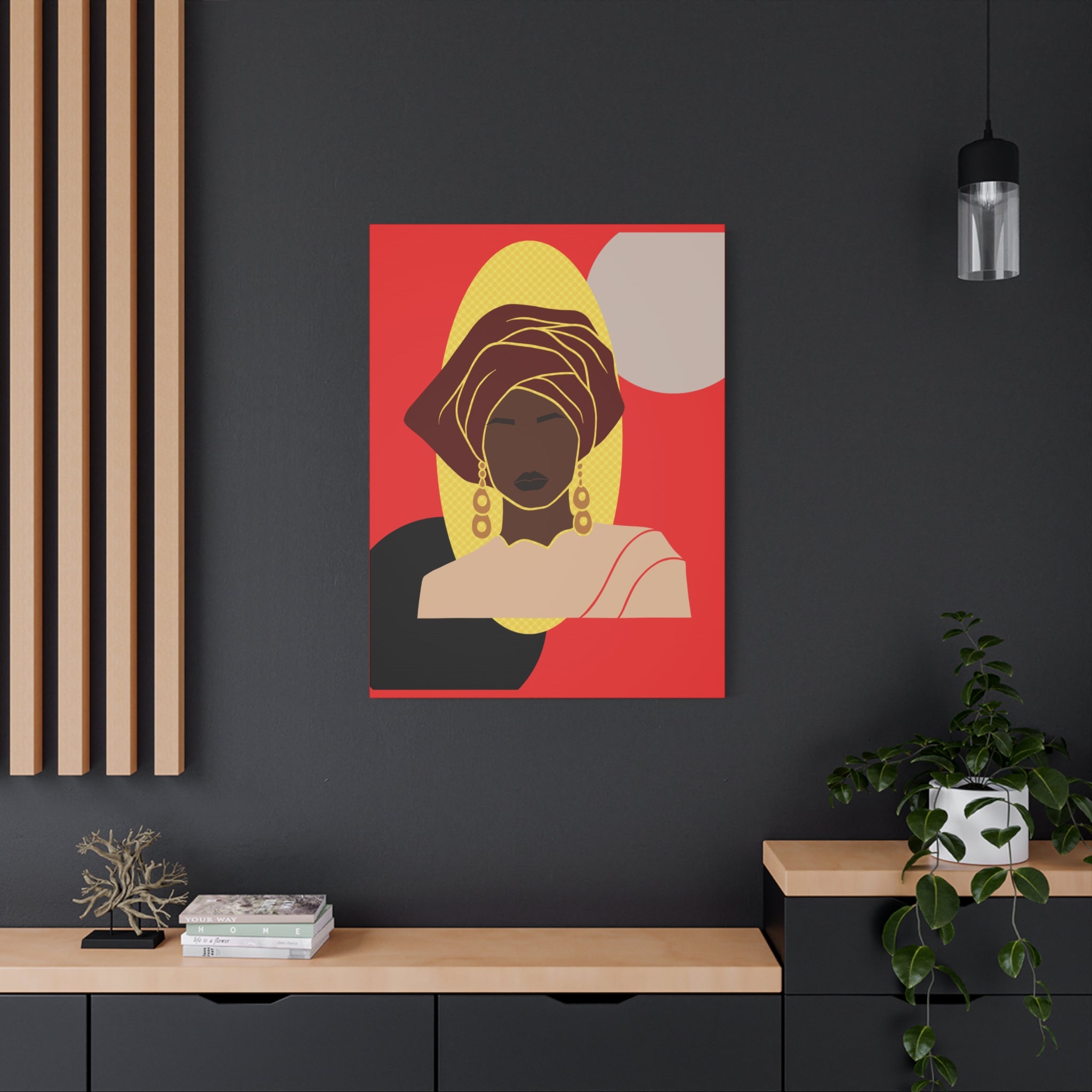 African Lady — Canvas Art