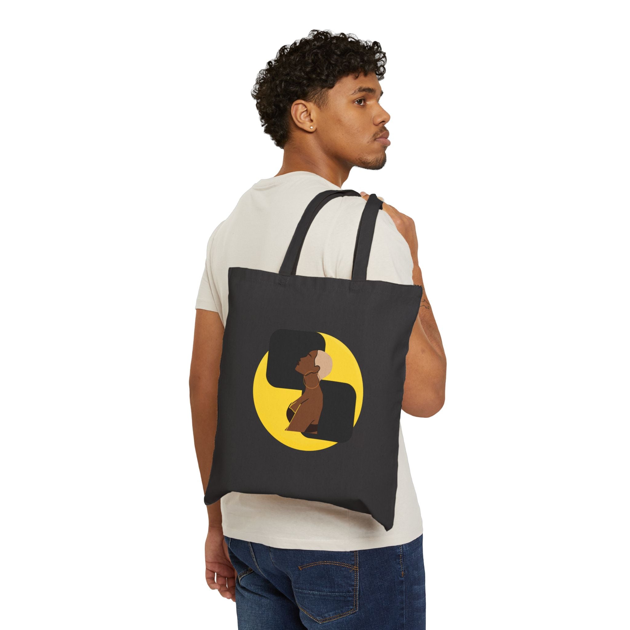 Afro Silhouette Woman — Bag