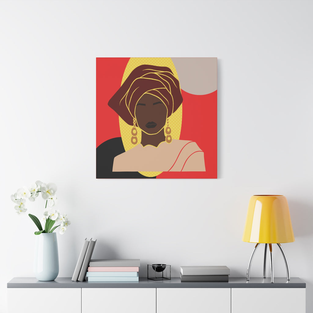 African Lady — Canvas Art