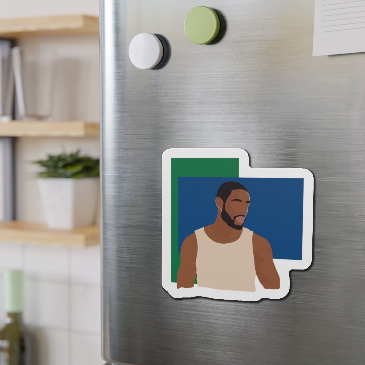 Modern Portrait — Magnet