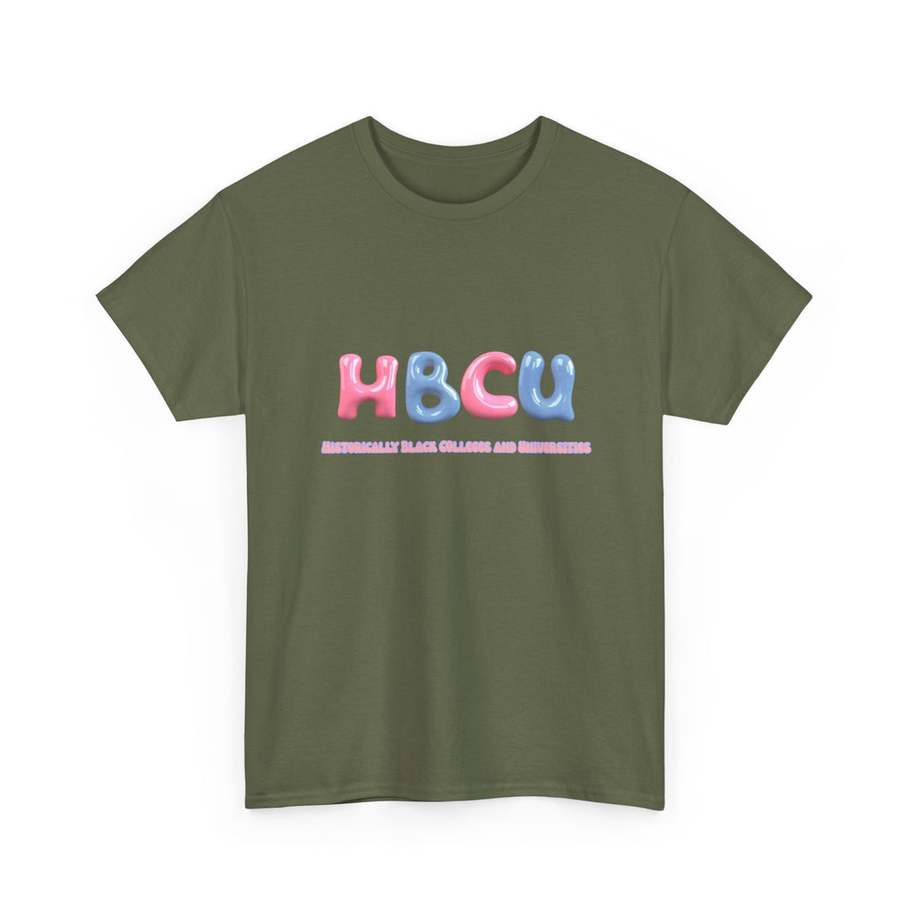 HBCU Balloon Letter Tee — Empowerment Tee Shirt