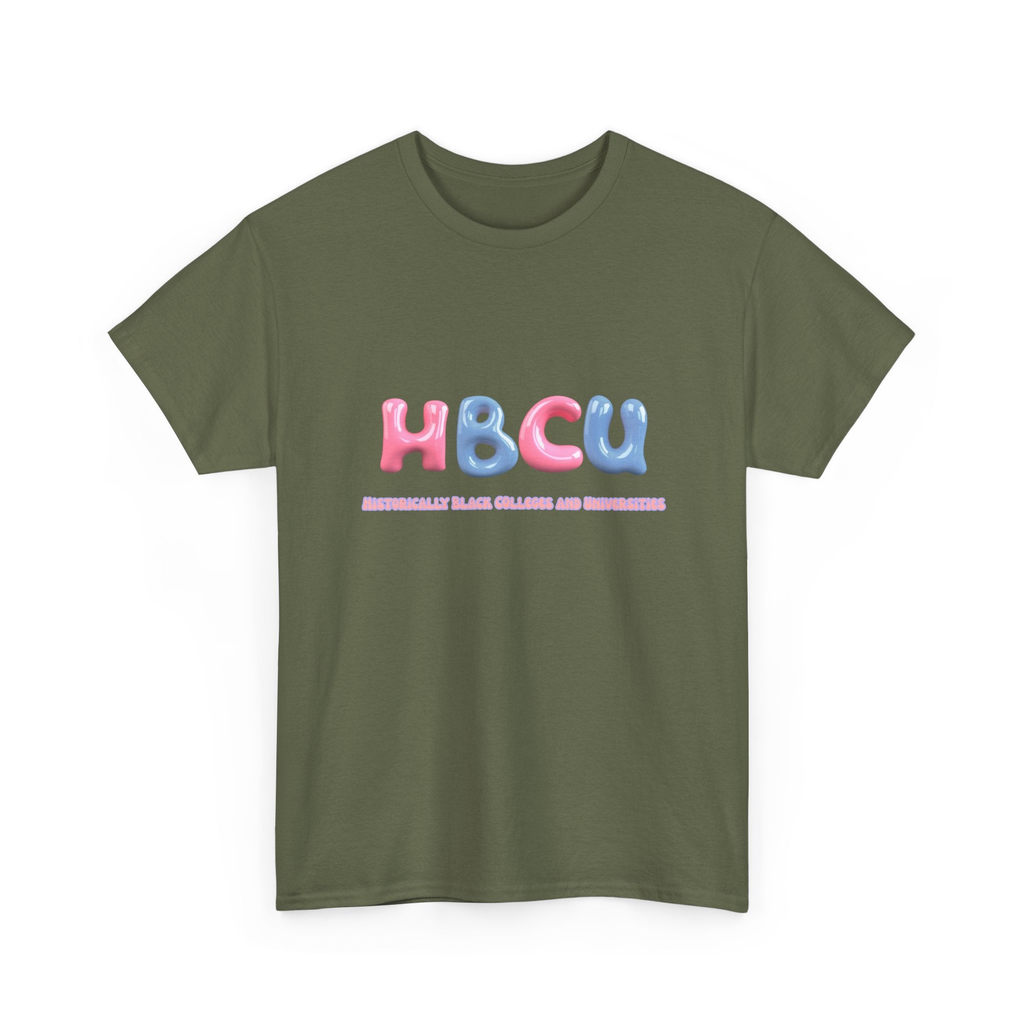 HBCU Balloon Letter Tee — Empowerment Tee Shirt