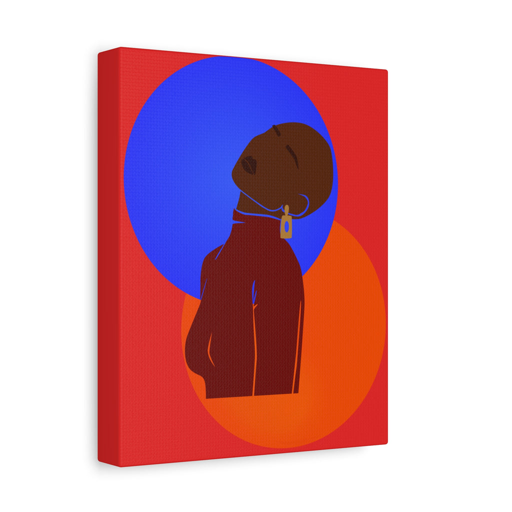 Bold Abstract Woman — Canvas Art