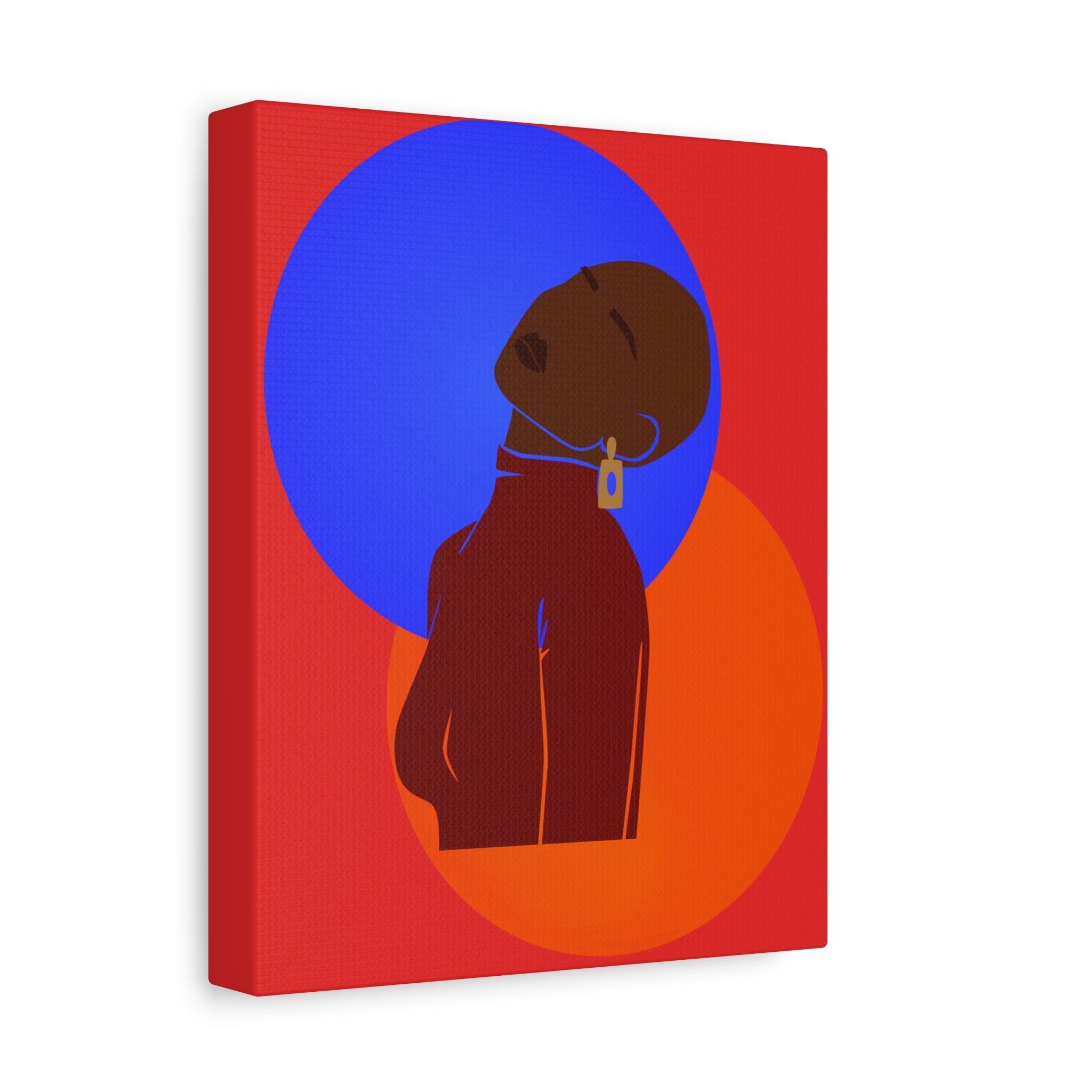 Bold Abstract Woman — Canvas Art