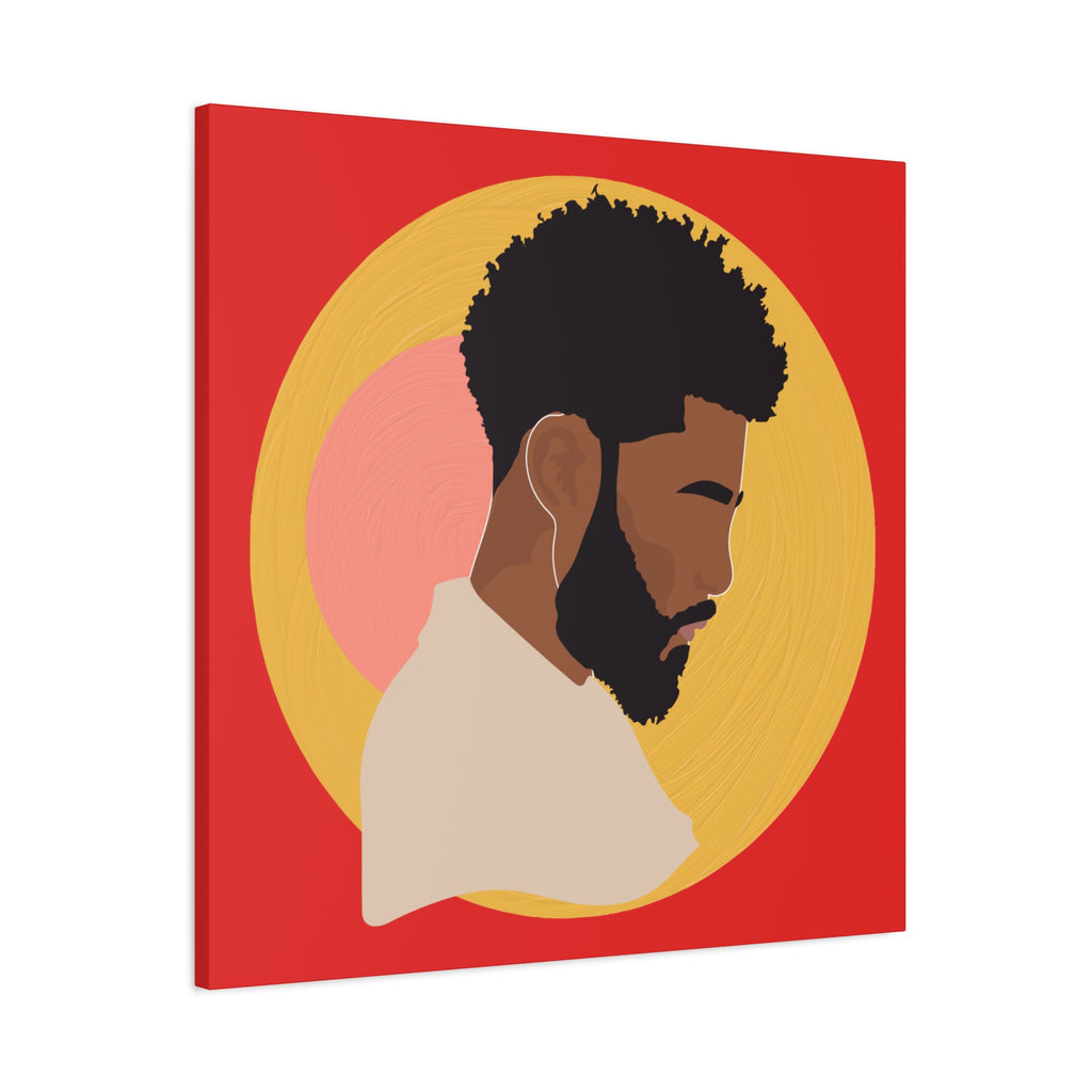 Afrocentric Male — Canvas Art