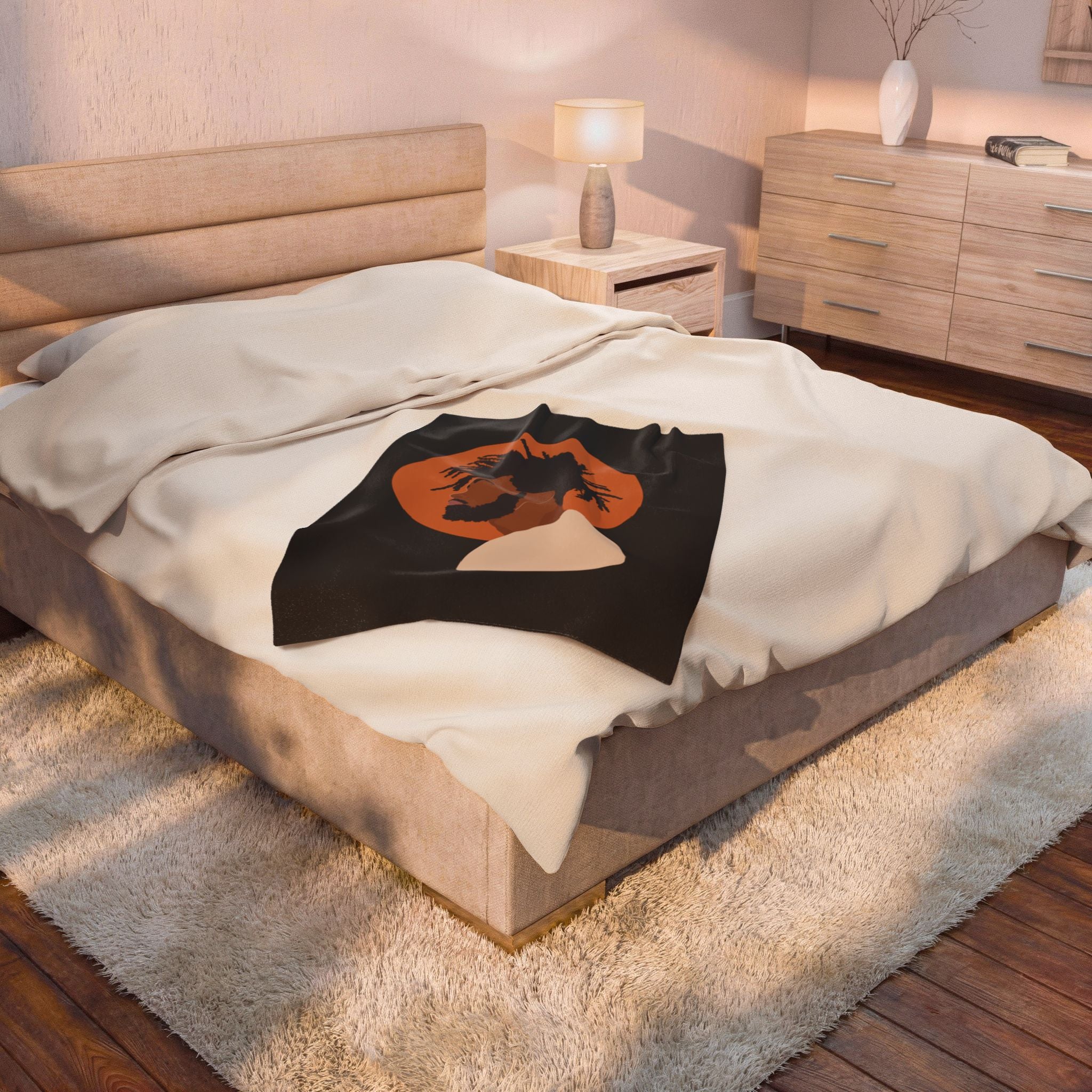 Black Man Silhouette – Blanket