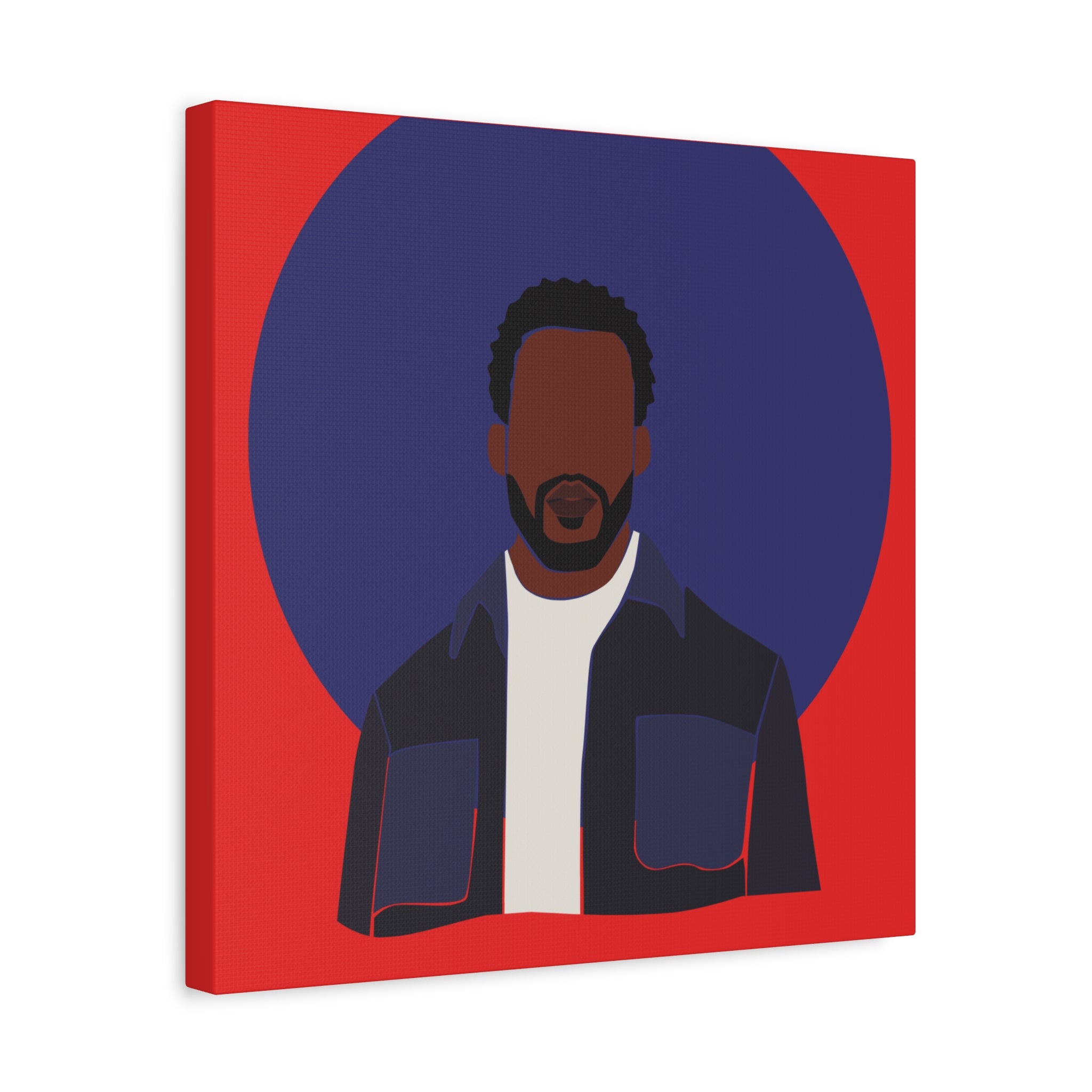 Minimalist Male Abstract — Canvas Art
