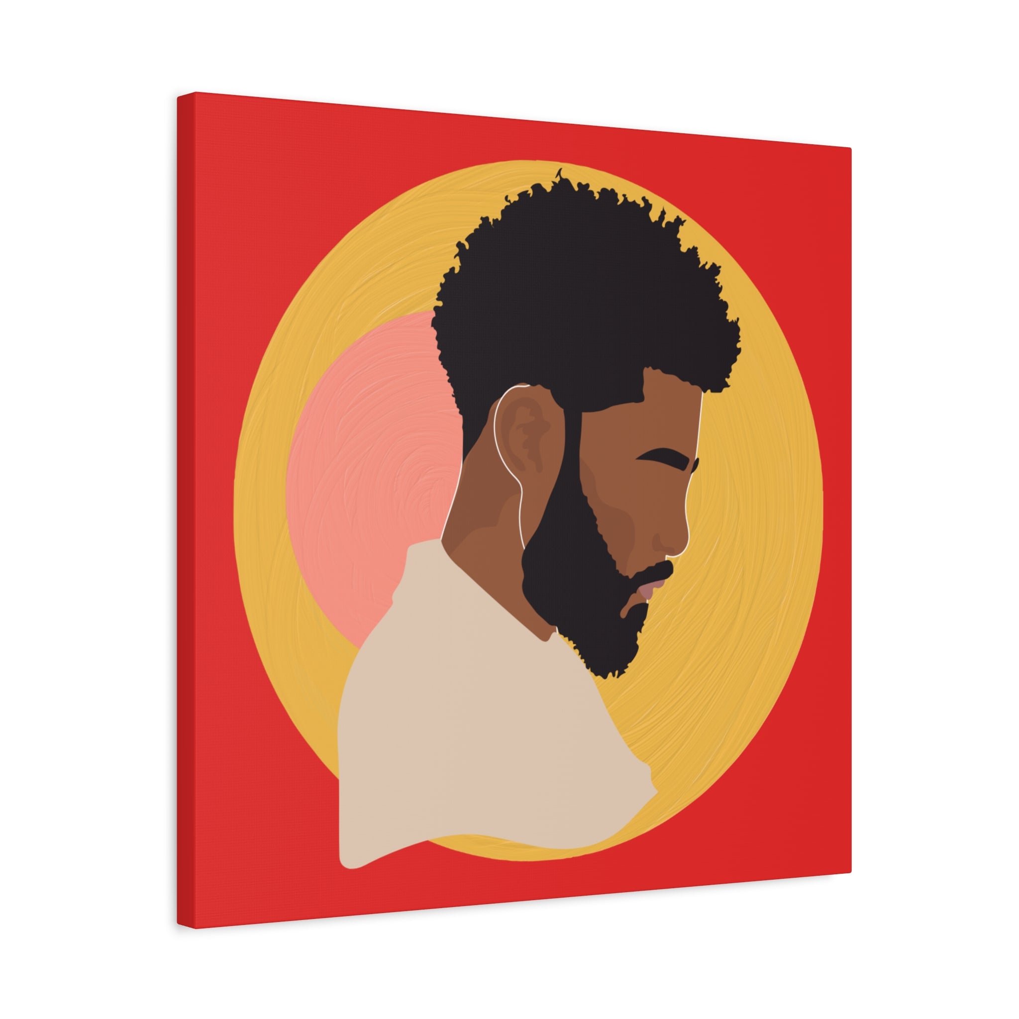 Afrocentric Male — Canvas Art