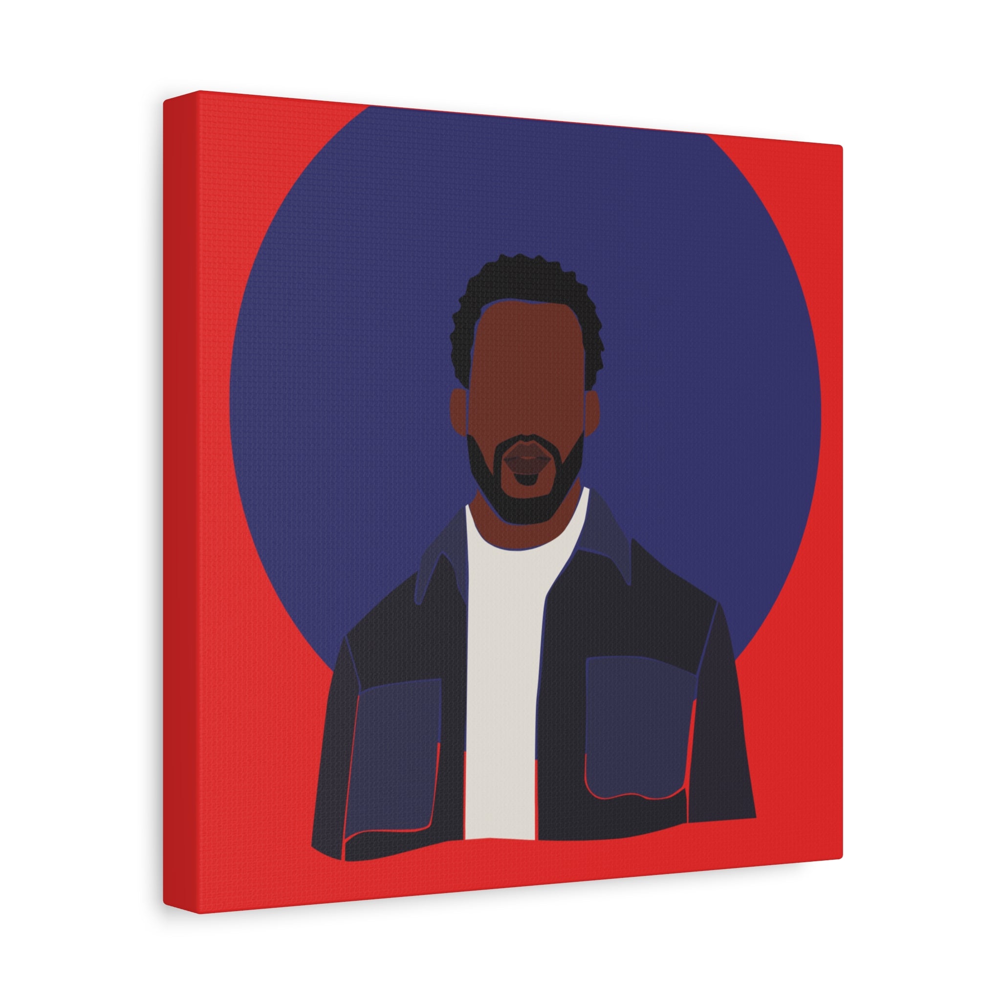 Minimalist Male Abstract — Canvas Art