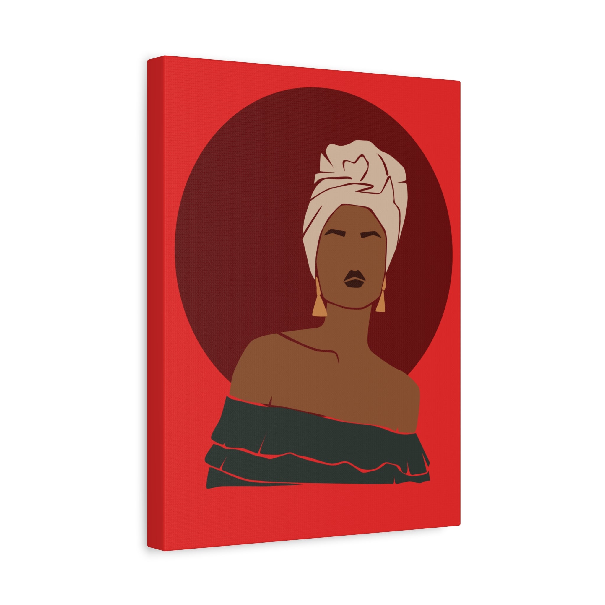 Afrocentric Woman - Canvas Art