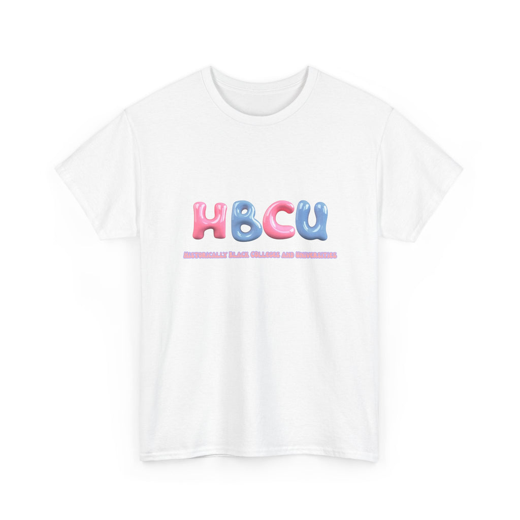 HBCU Balloon Letter Tee — Empowerment Tee Shirt