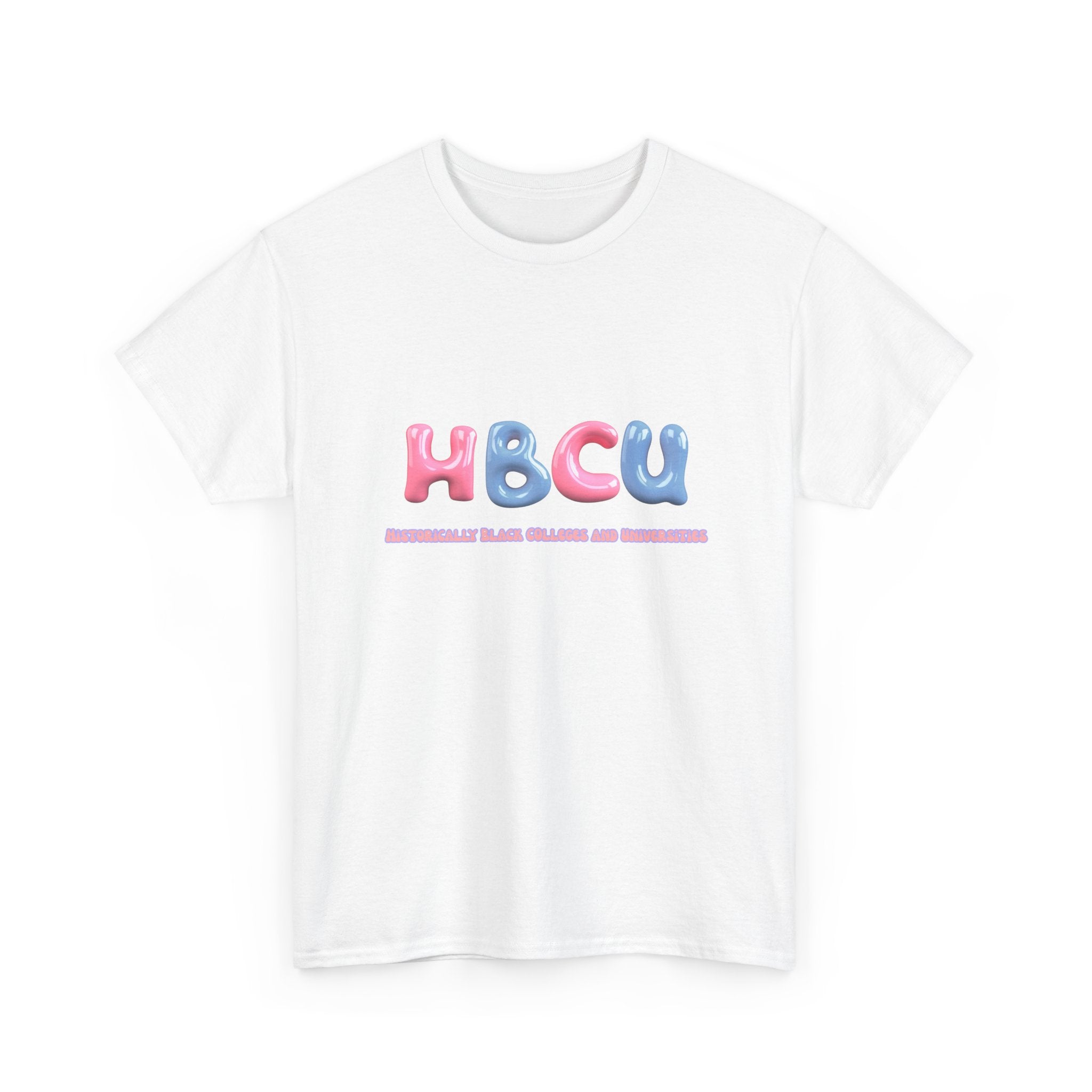 HBCU Balloon Letter Tee — Empowerment Tee Shirt