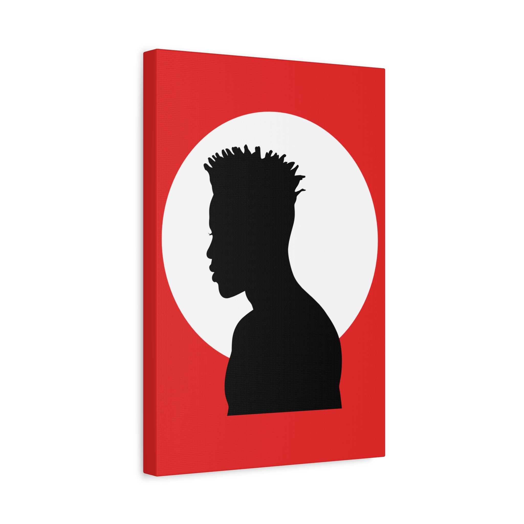 Male Silhouette — Canvas Art