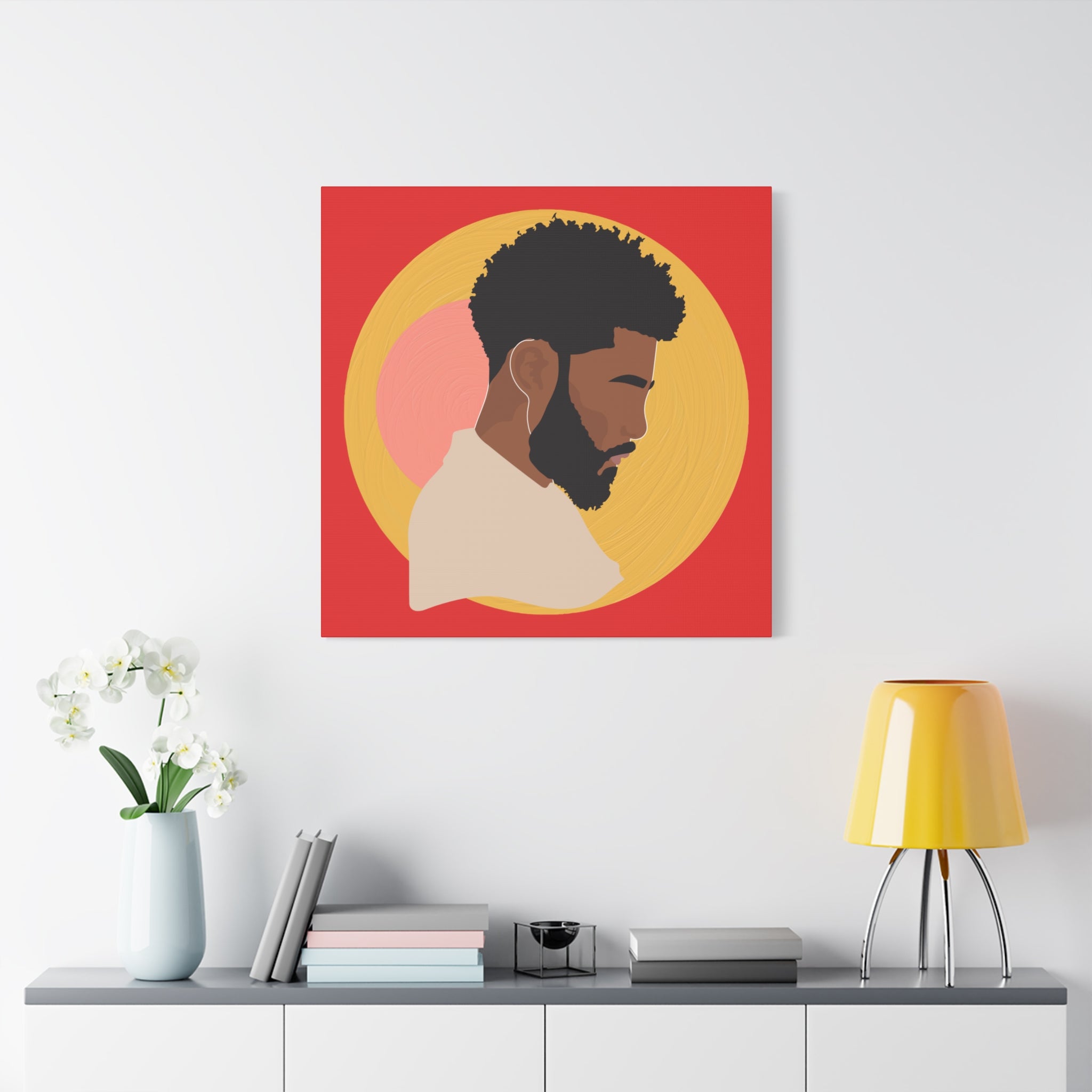 Afrocentric Male — Canvas Art