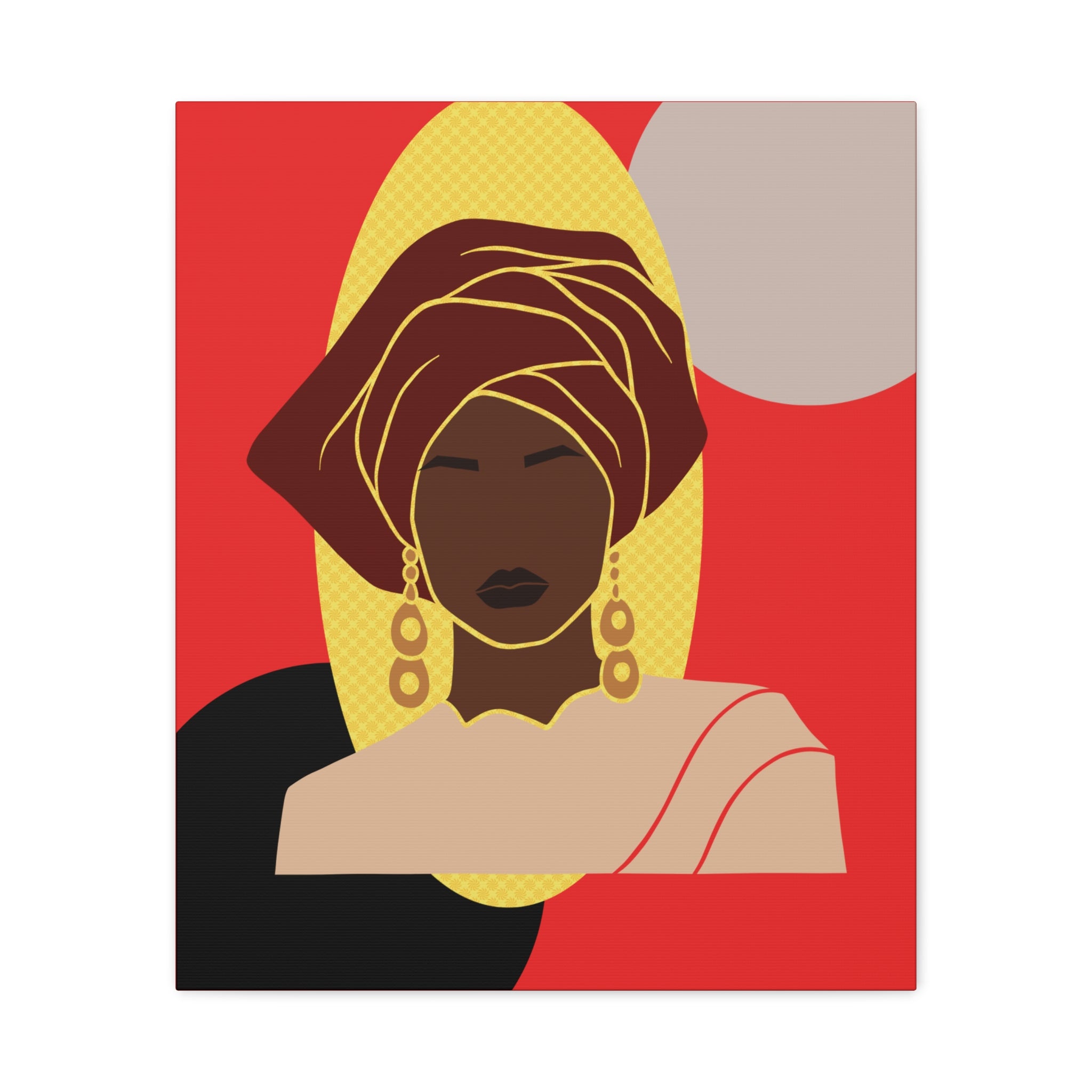 African Lady — Canvas Art