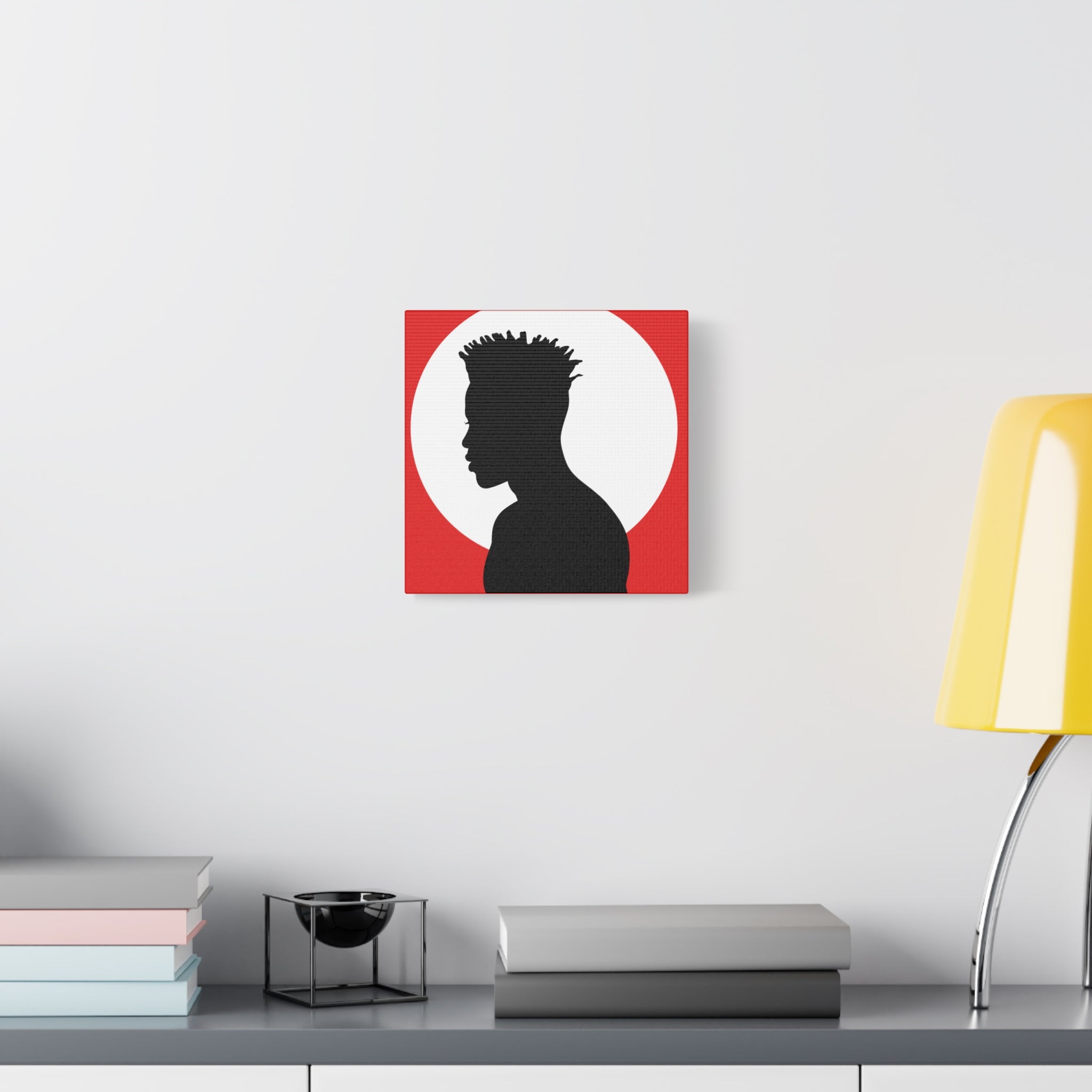 Male Silhouette — Canvas Art