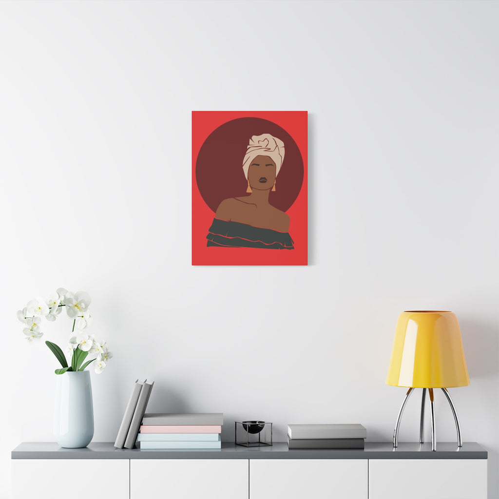 Afrocentric Woman - Canvas Art
