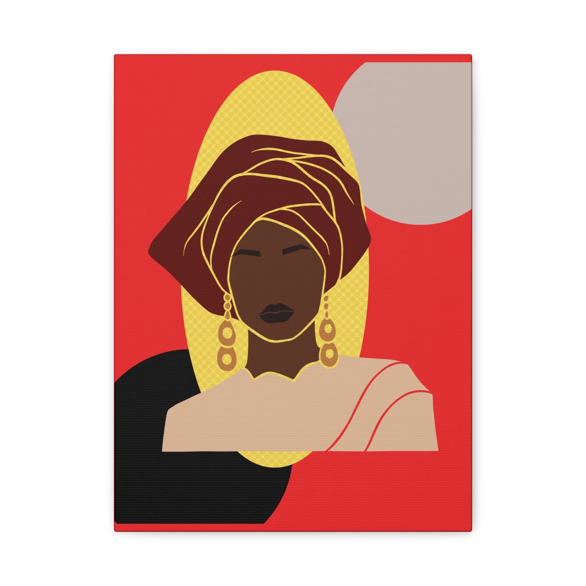 African Lady — Canvas Art
