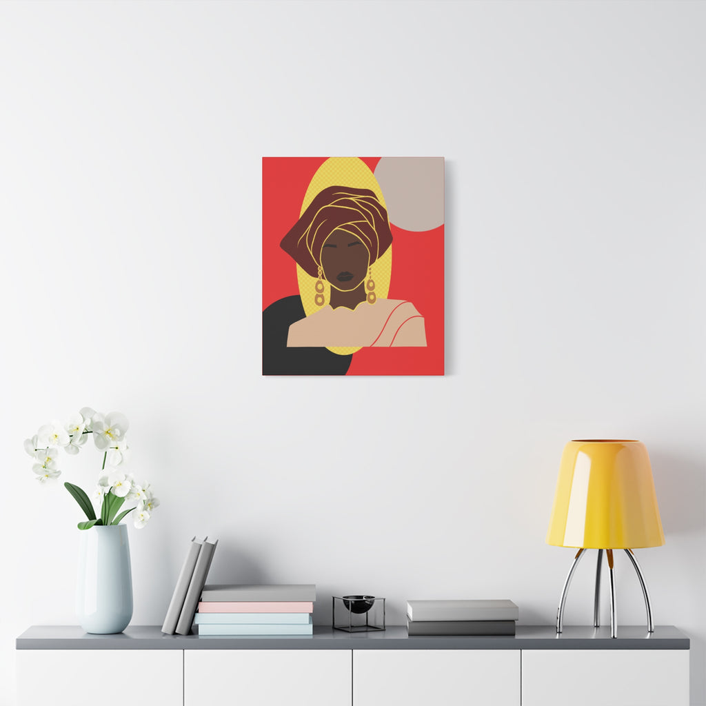 African Lady — Canvas Art