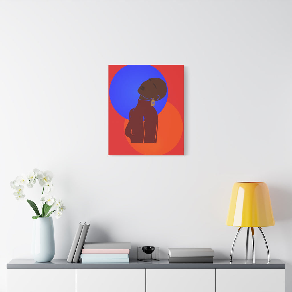 Bold Abstract Woman — Canvas Art