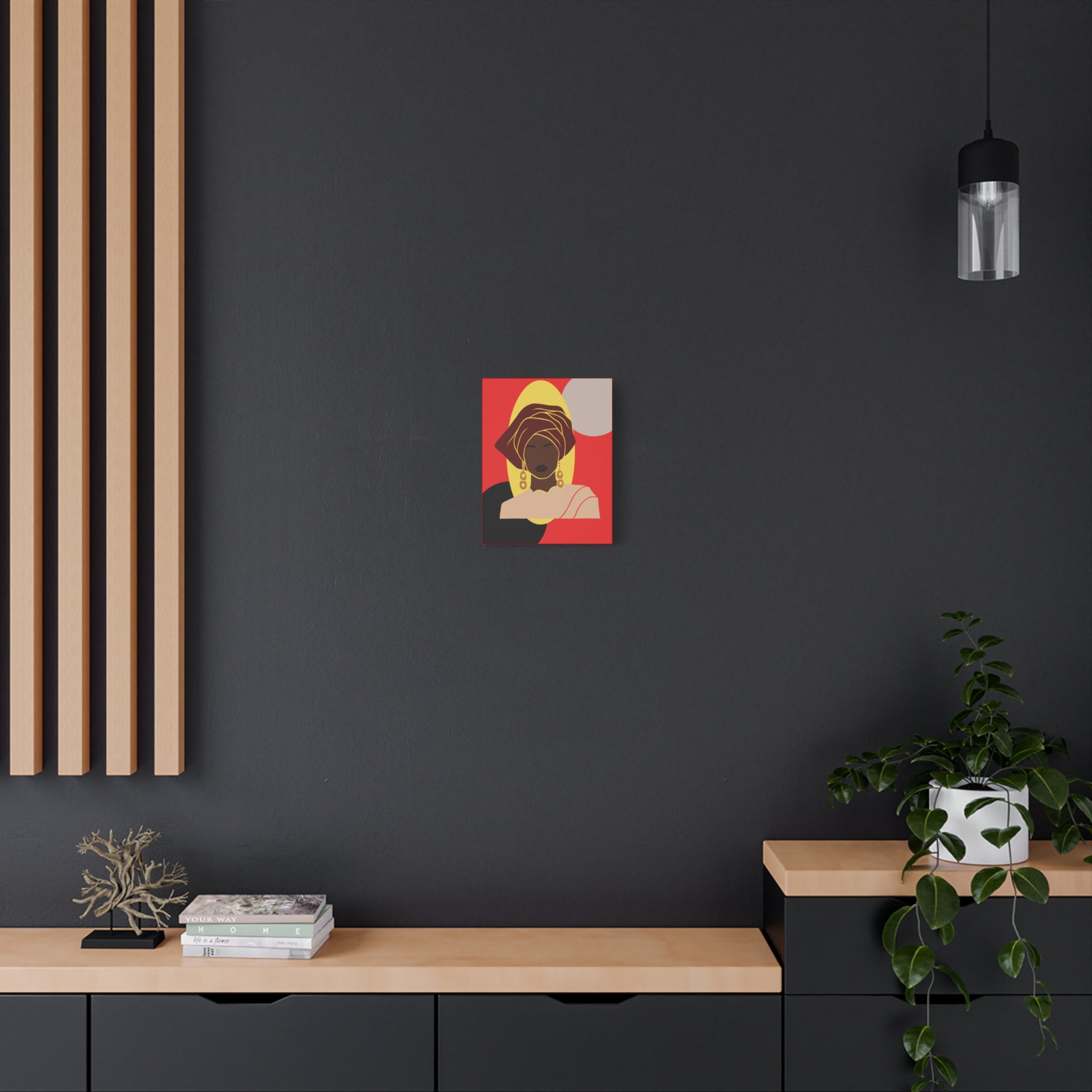 African Lady — Canvas Art